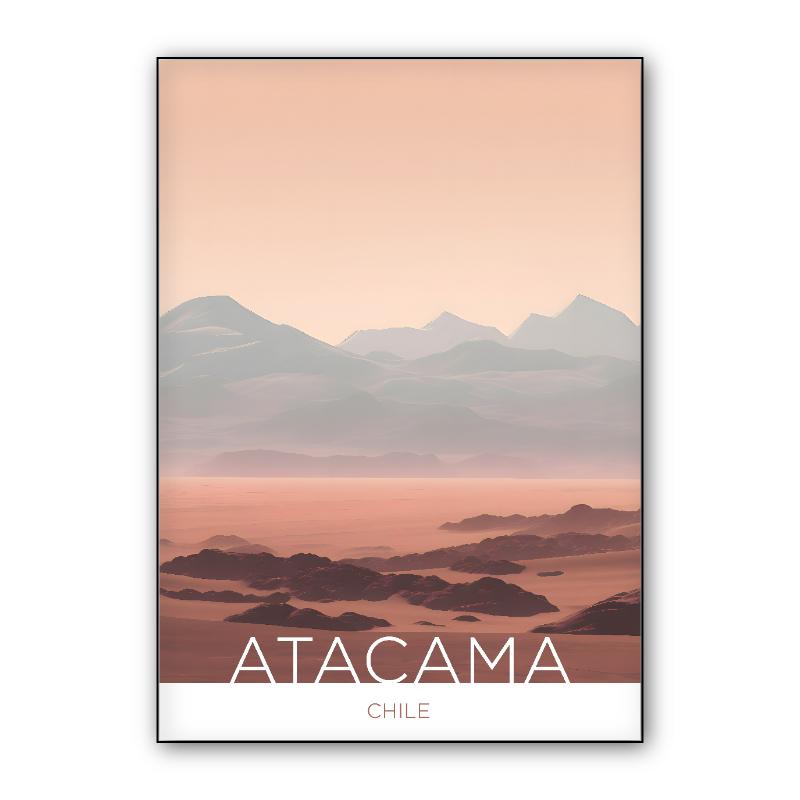 The Atacama Desert - Chile - Drawing Technique