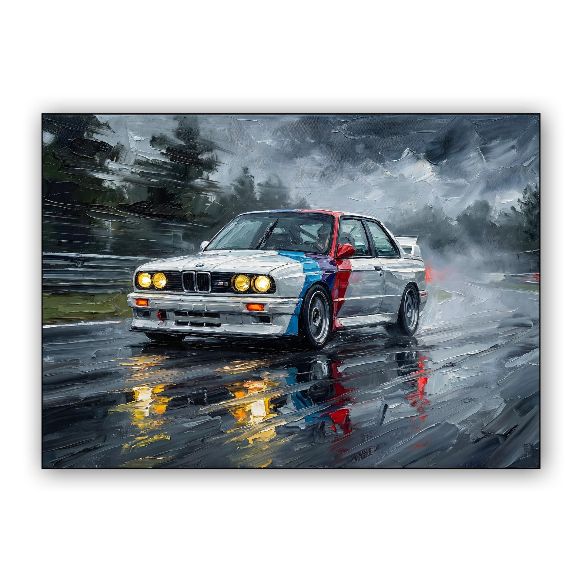 BMW E30 M3 Wet Track Impasto