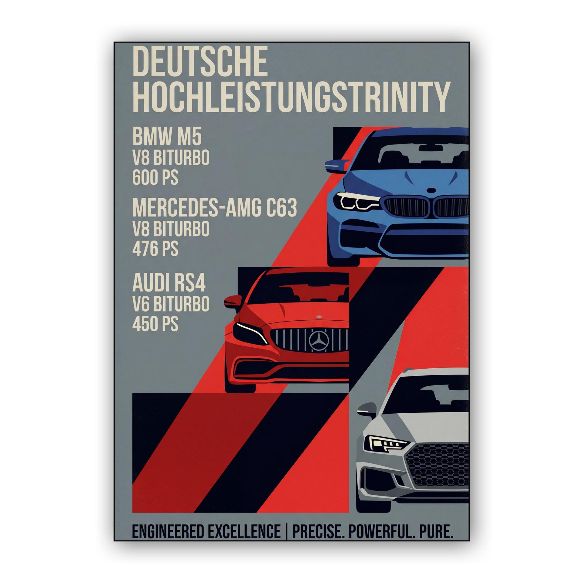 Deutsche Hochleistungstrinity: German Performance Legends