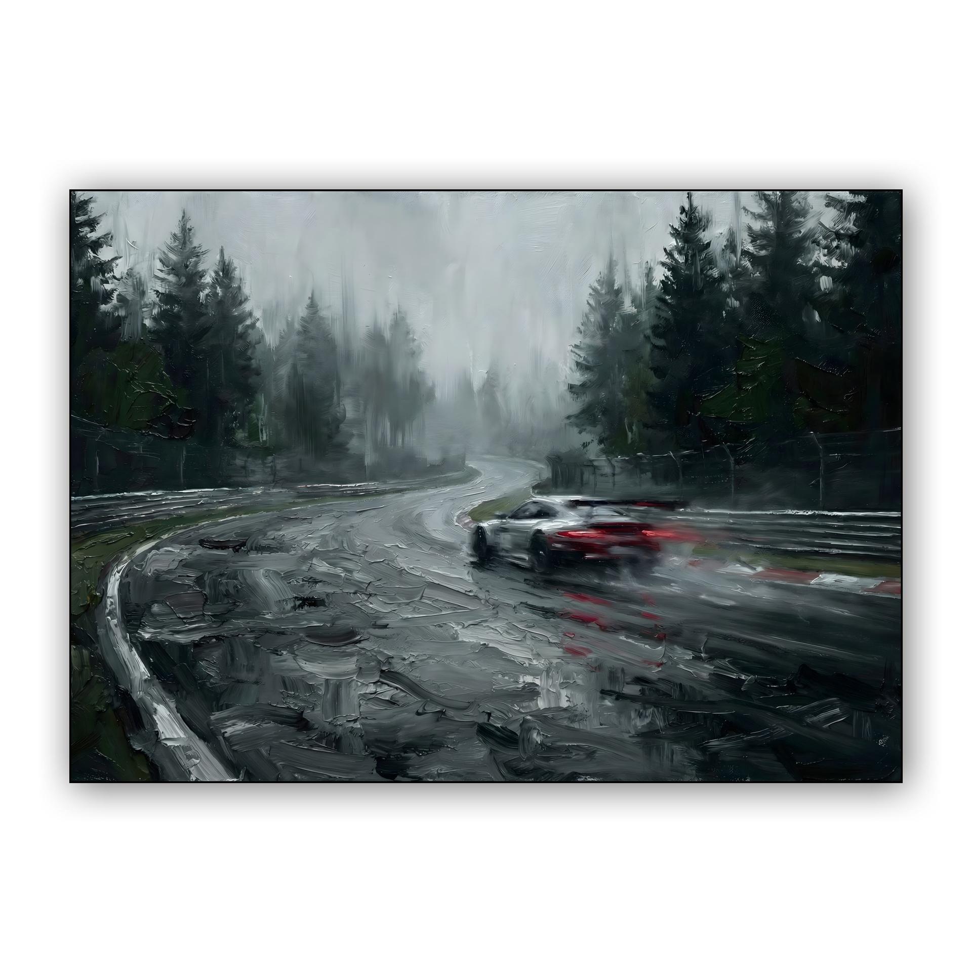 Grit and Grace: Nürburgring in the Rain