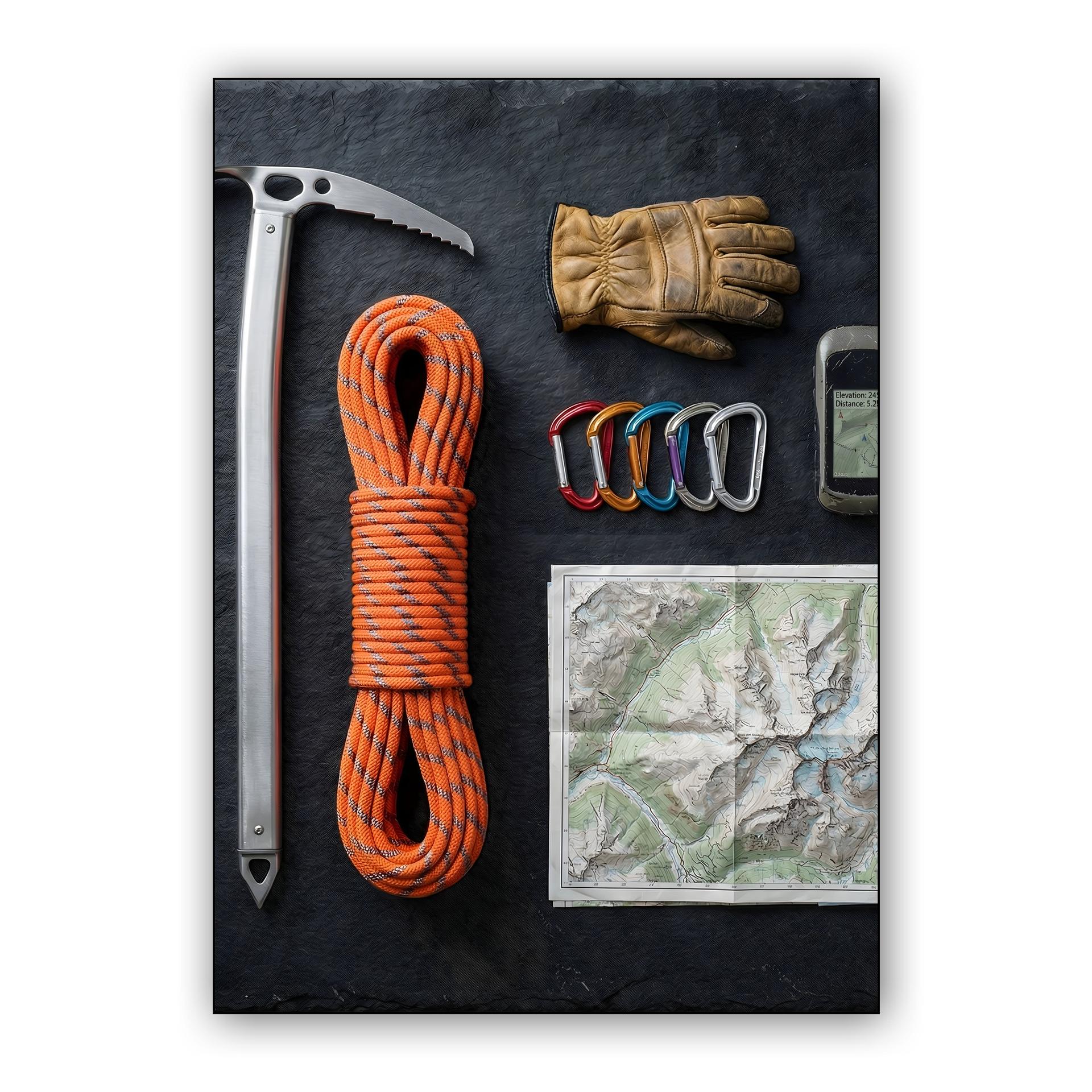 Peak Readiness: Mountaineering Equipment Still Life