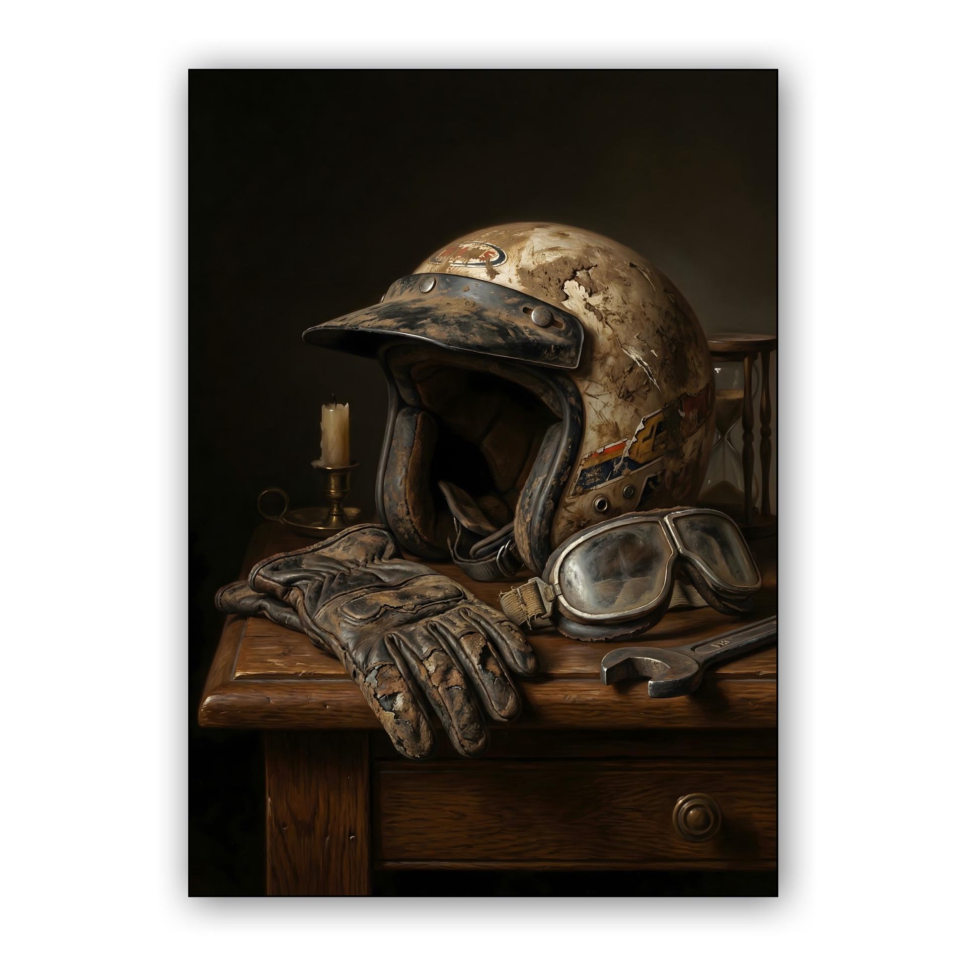 Mementos of the Mud: A Motocross Vanitas Still Life