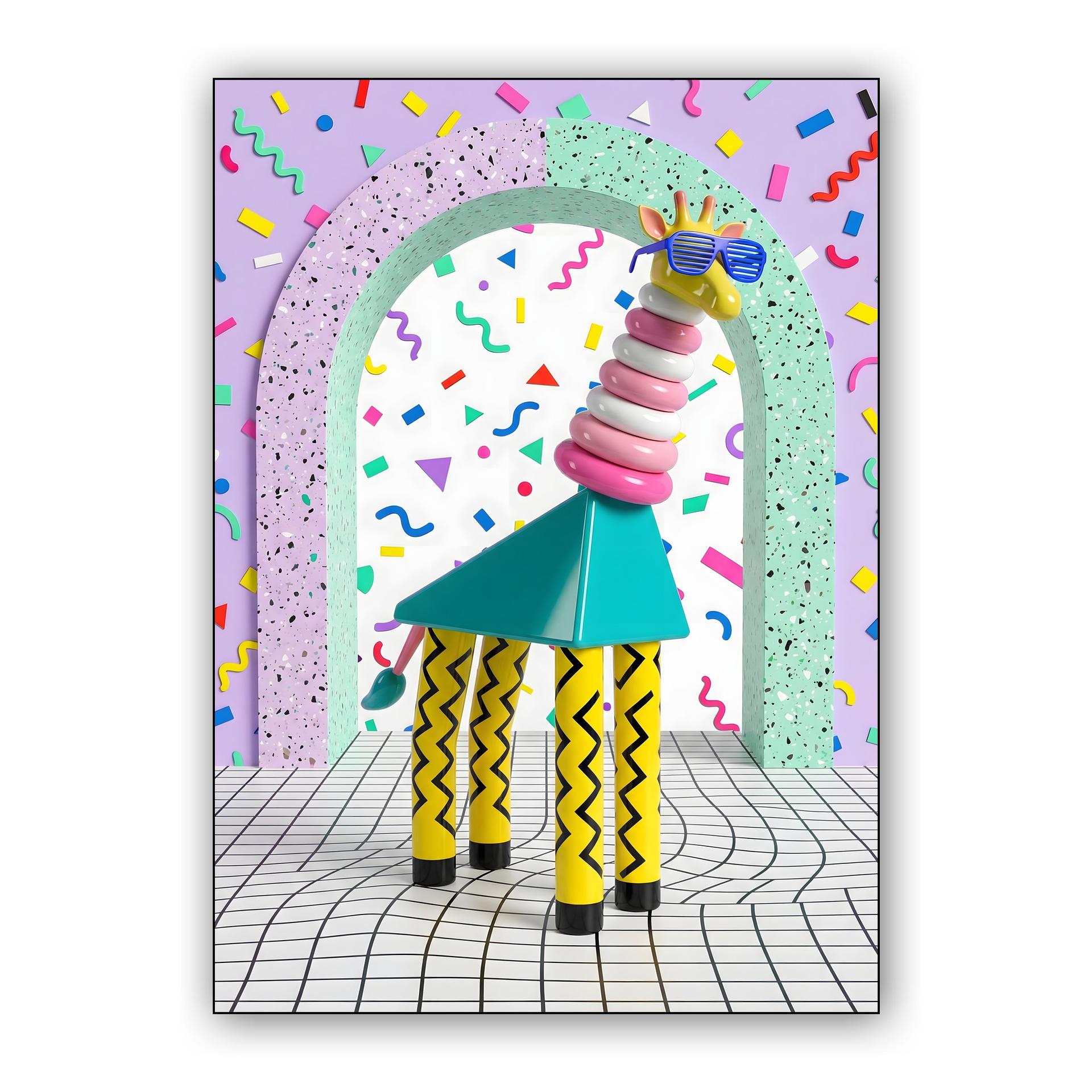 Retro Chic Giraffe