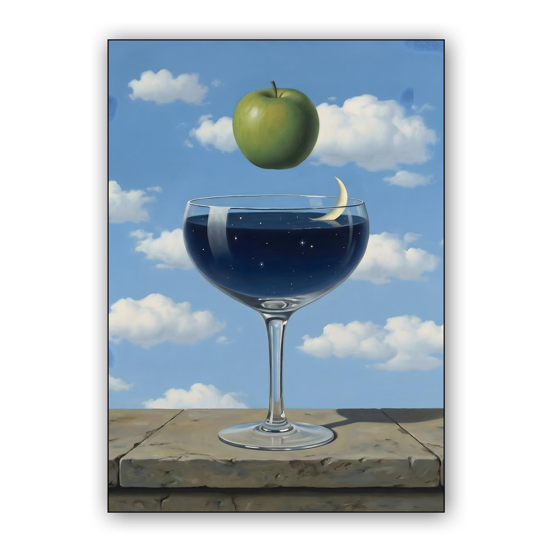The Midnight Sip Surrealism