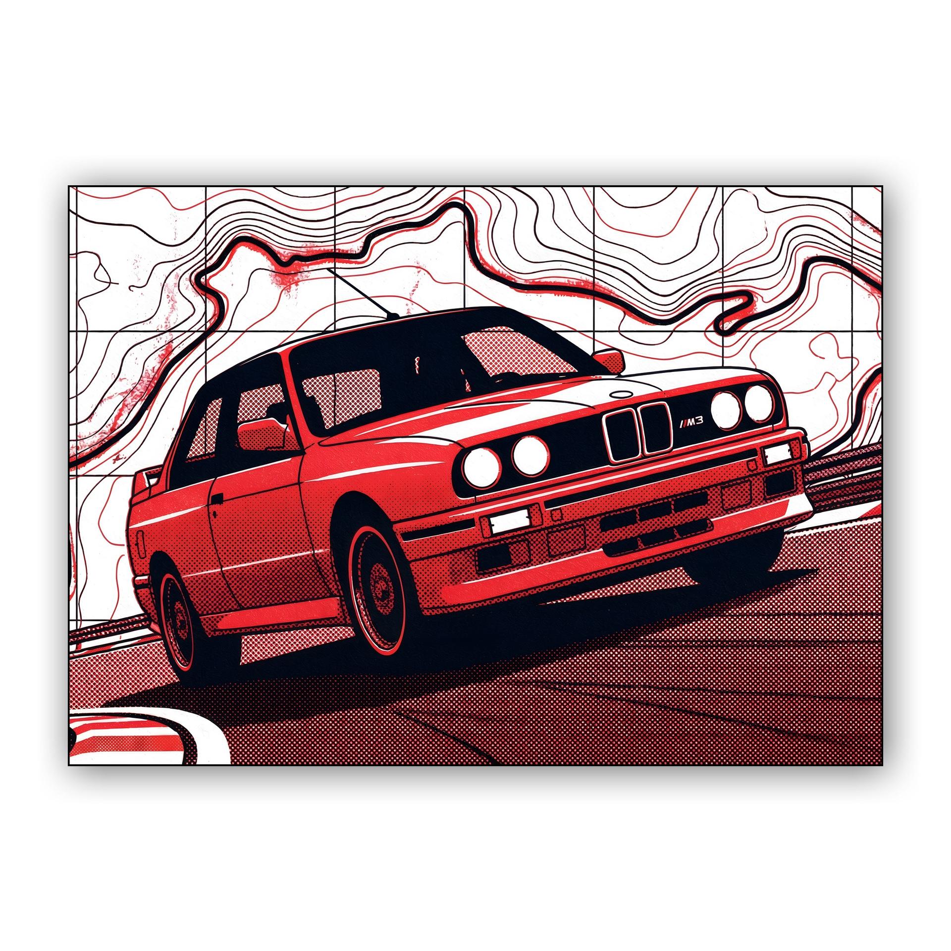 BMW E30 M3: Topographical Peak Performance