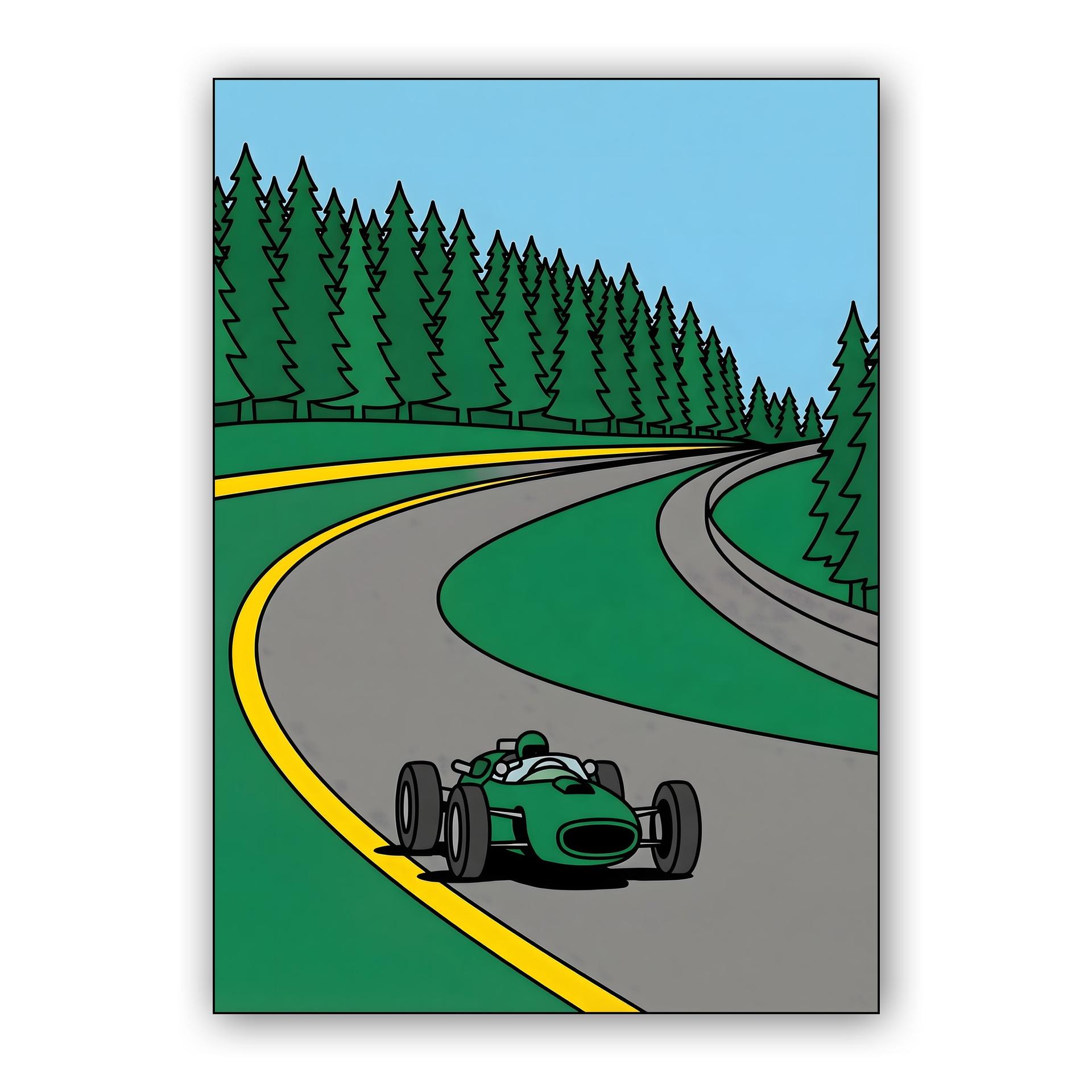 Vintage Grand Prix: The Green Racer of Spa