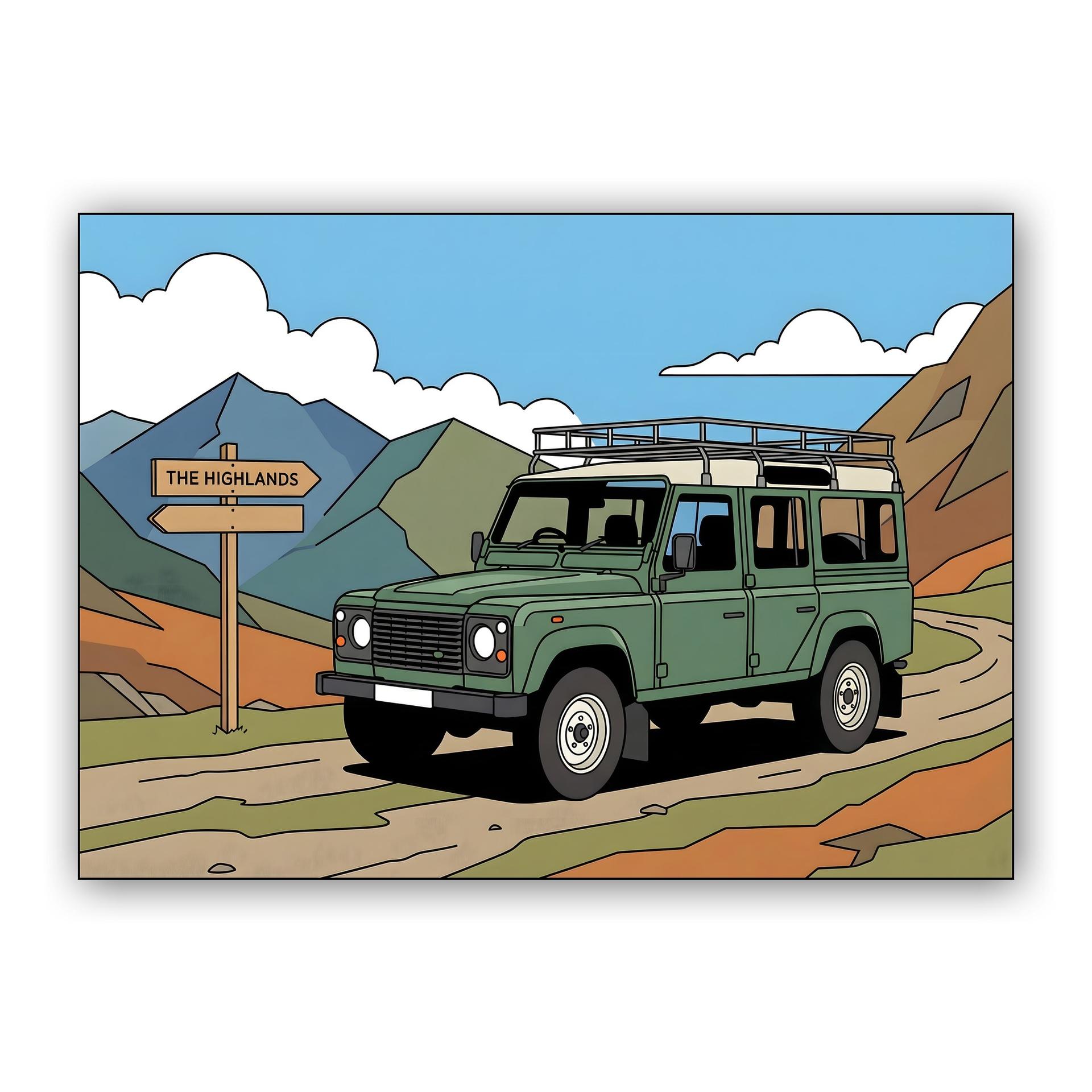 Highland Explorer Land Rover Defender