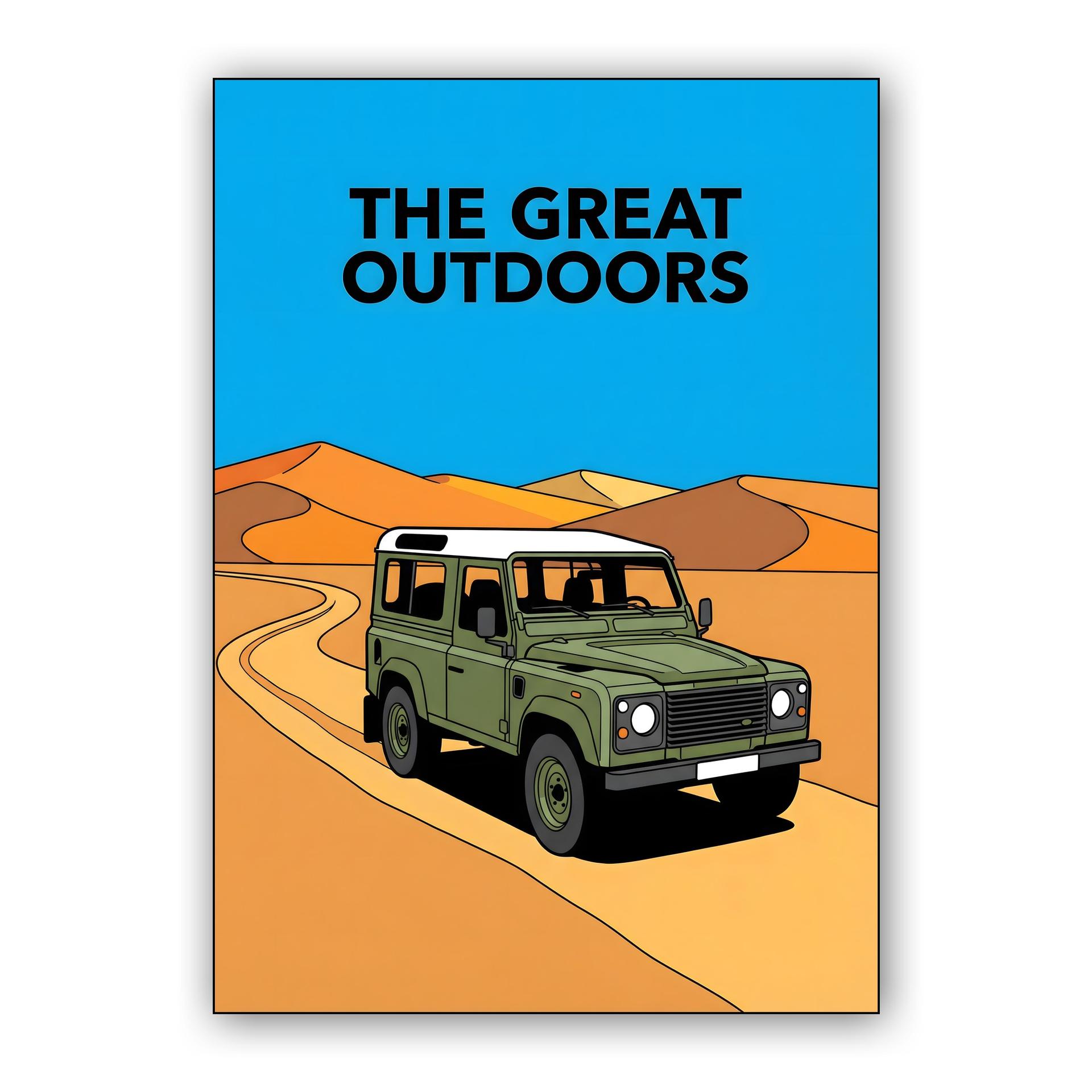 The Great Outdoors Land Rover Defender 90