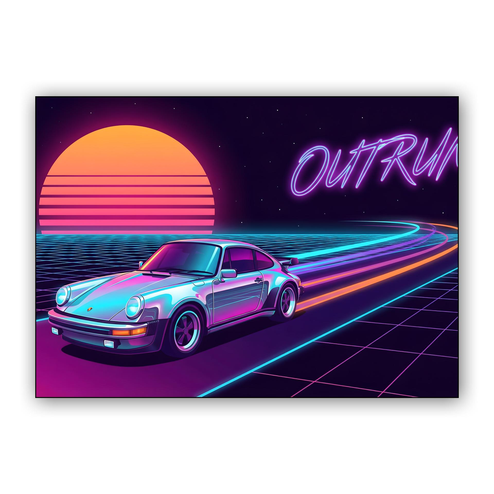 Classic Porsche 911 Retro Outrun