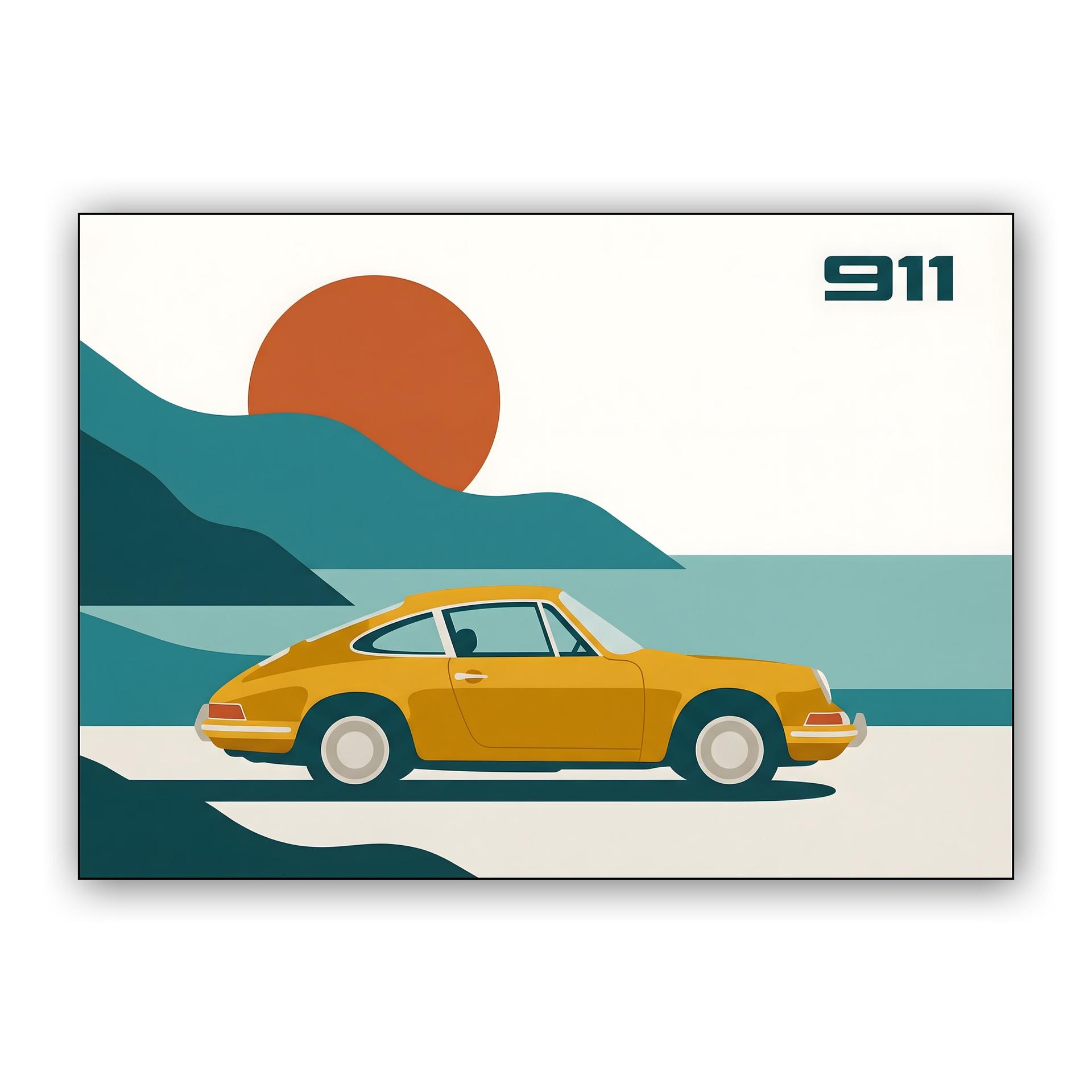 Porsche 911 Coastal Horizon