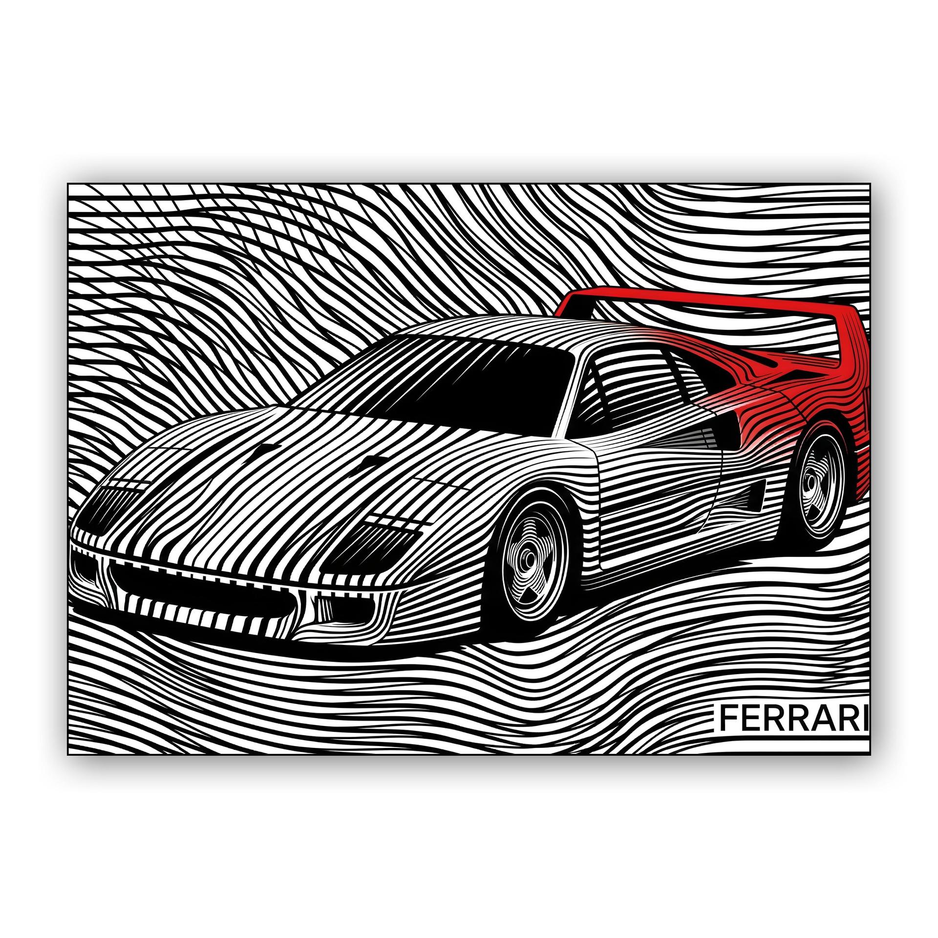 Ferrari F40 Linear Velocity