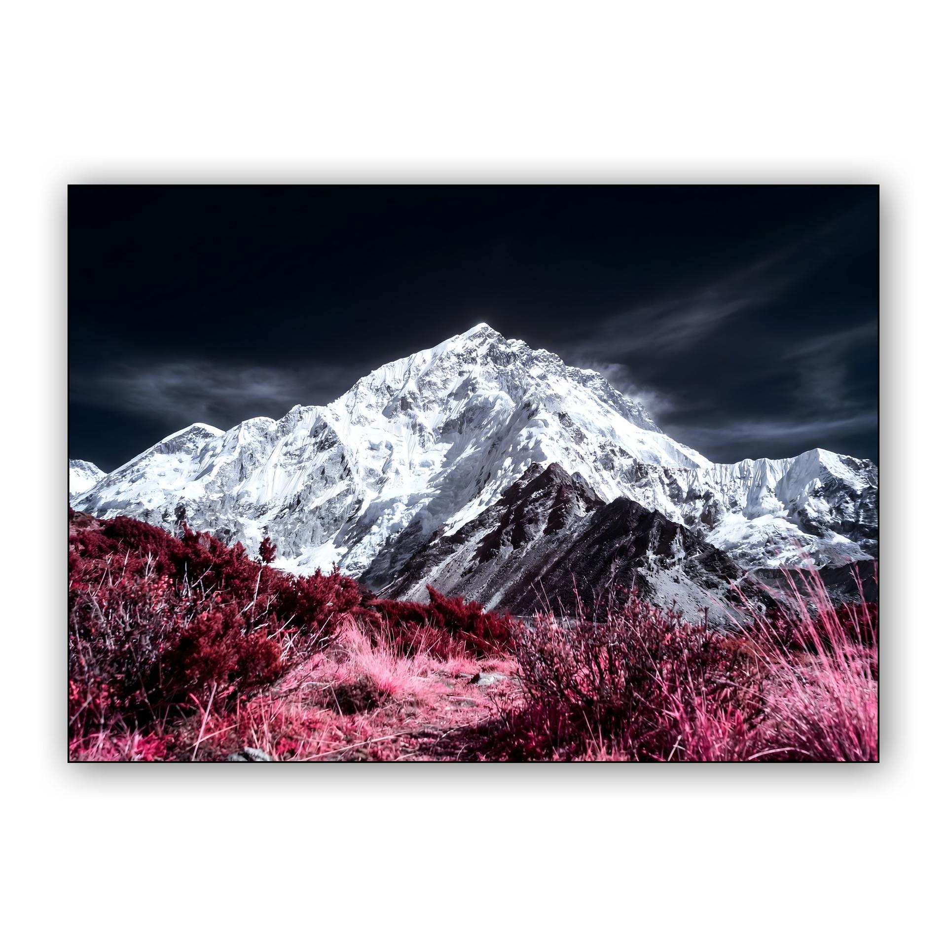 Infrared Mount Everest Himalayan Summit