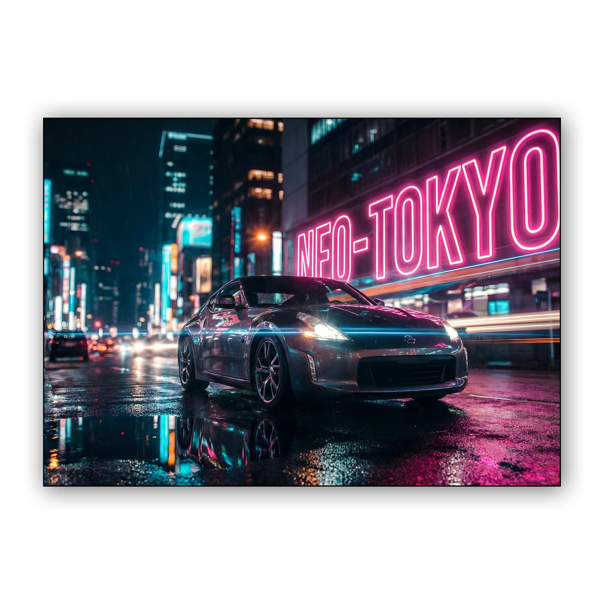Neo-Tokyo Night Drive Nissan 370Z