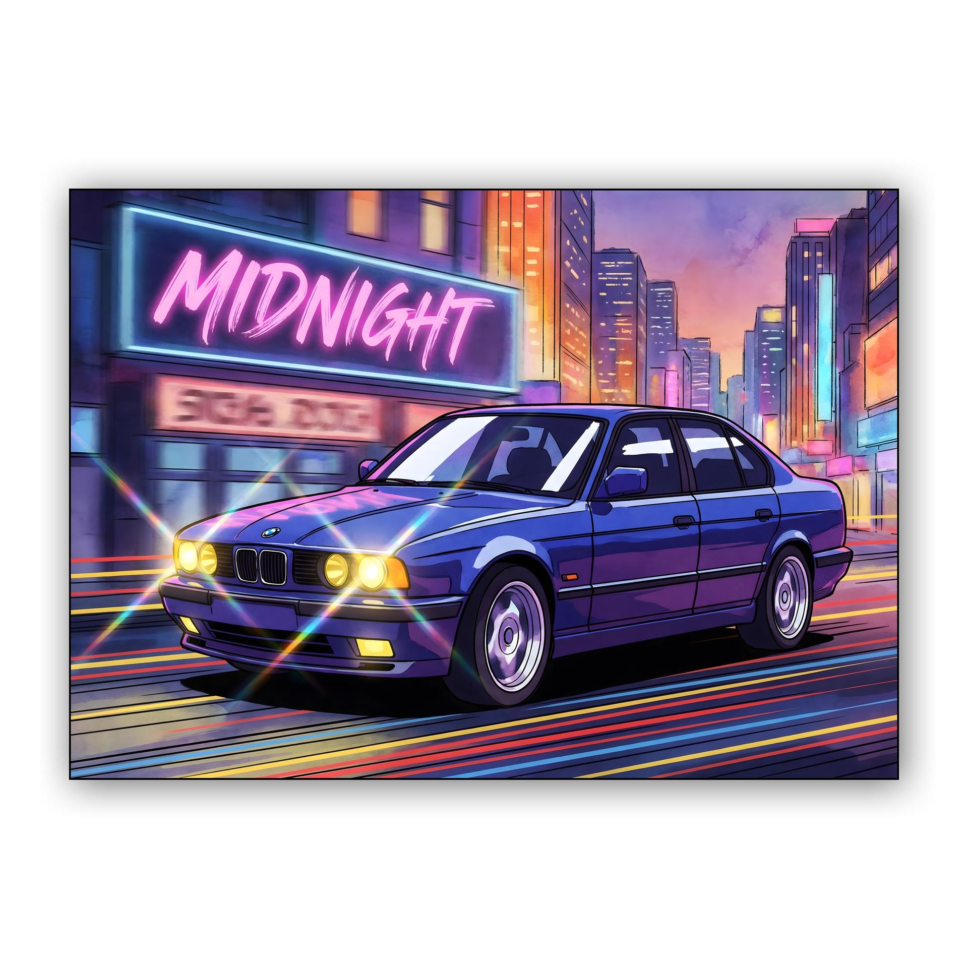 Midnight City Pulse: BMW E34