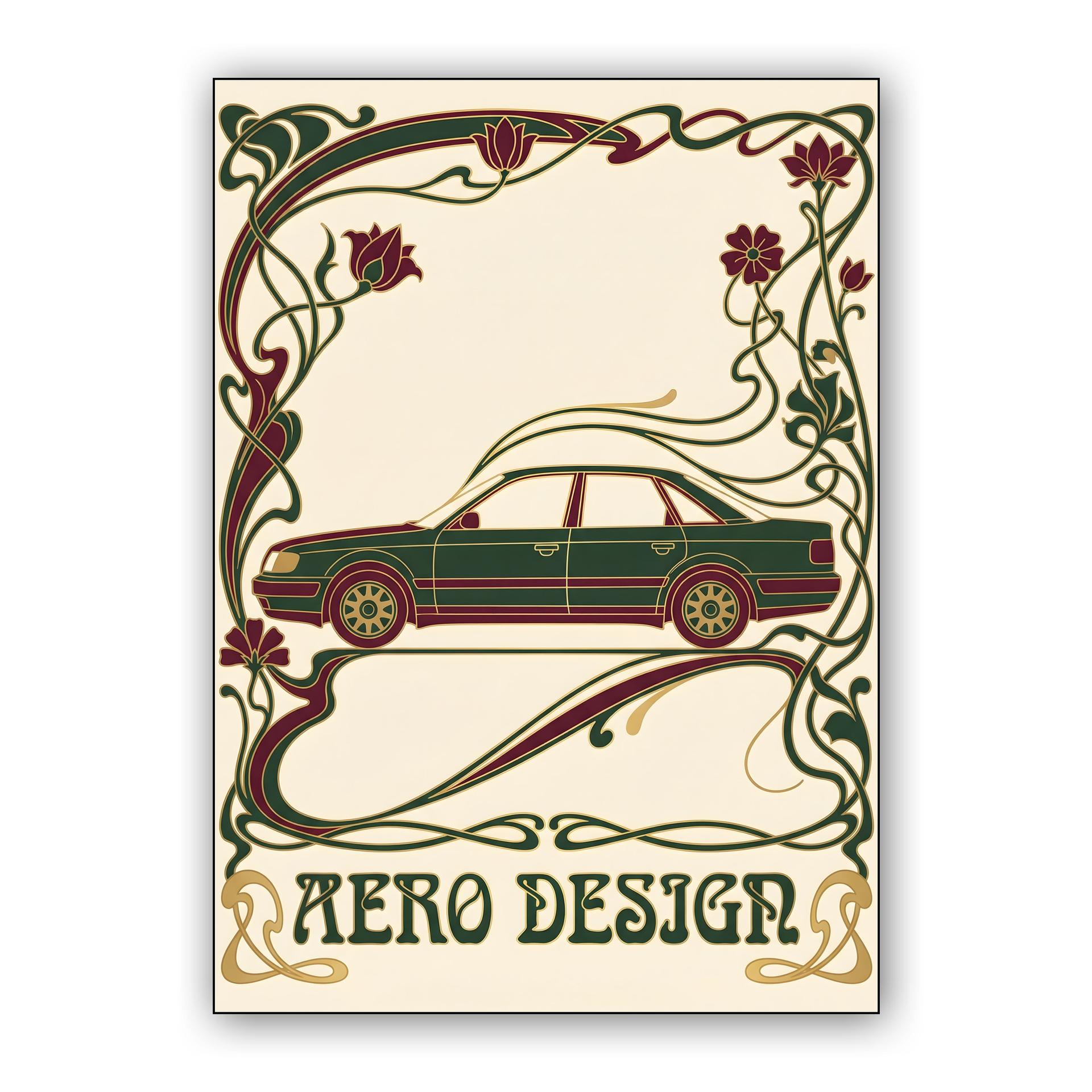 Aero Art Nouveau: Audi 100 Heritage