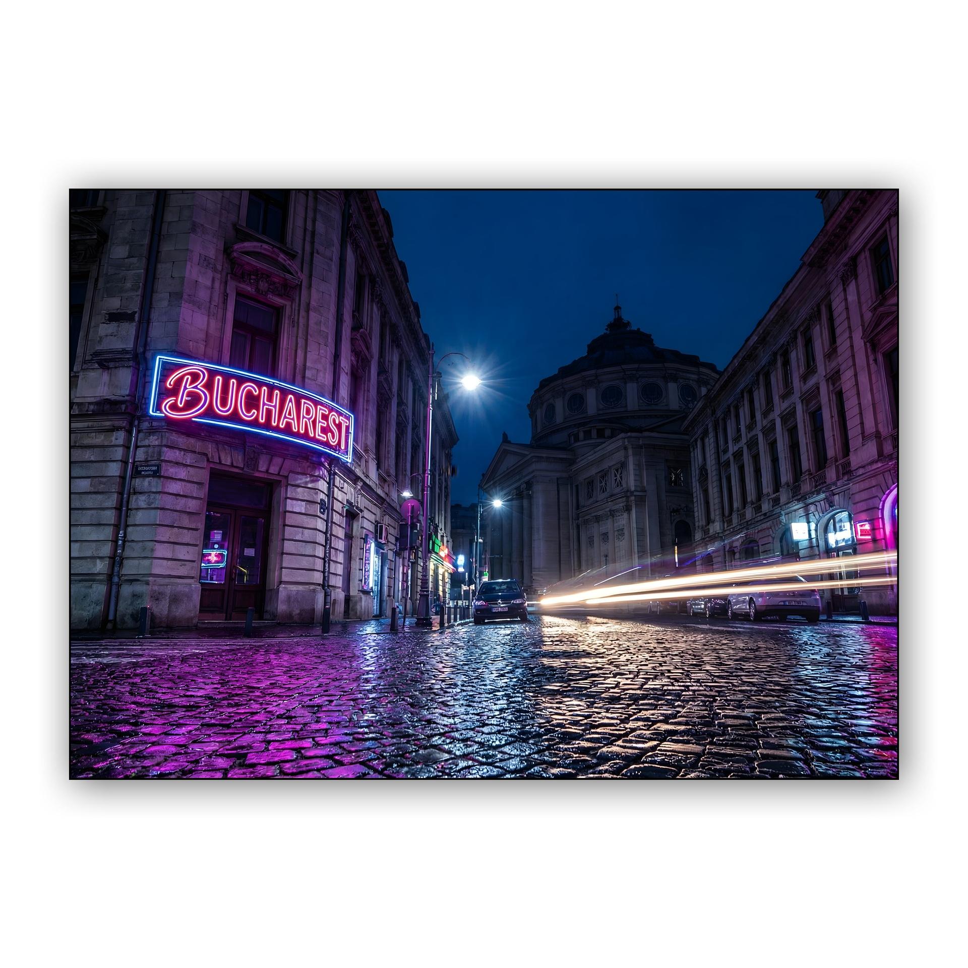 Midnight Neon: Bucharest City Pulse