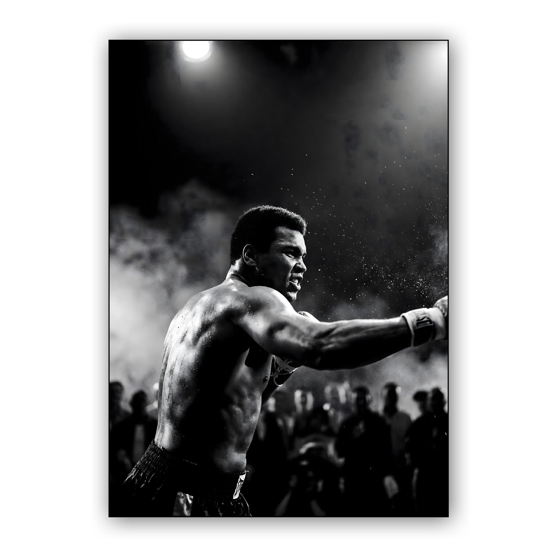 The Greatest: Muhammad Ali High Contrast Boxing Photography