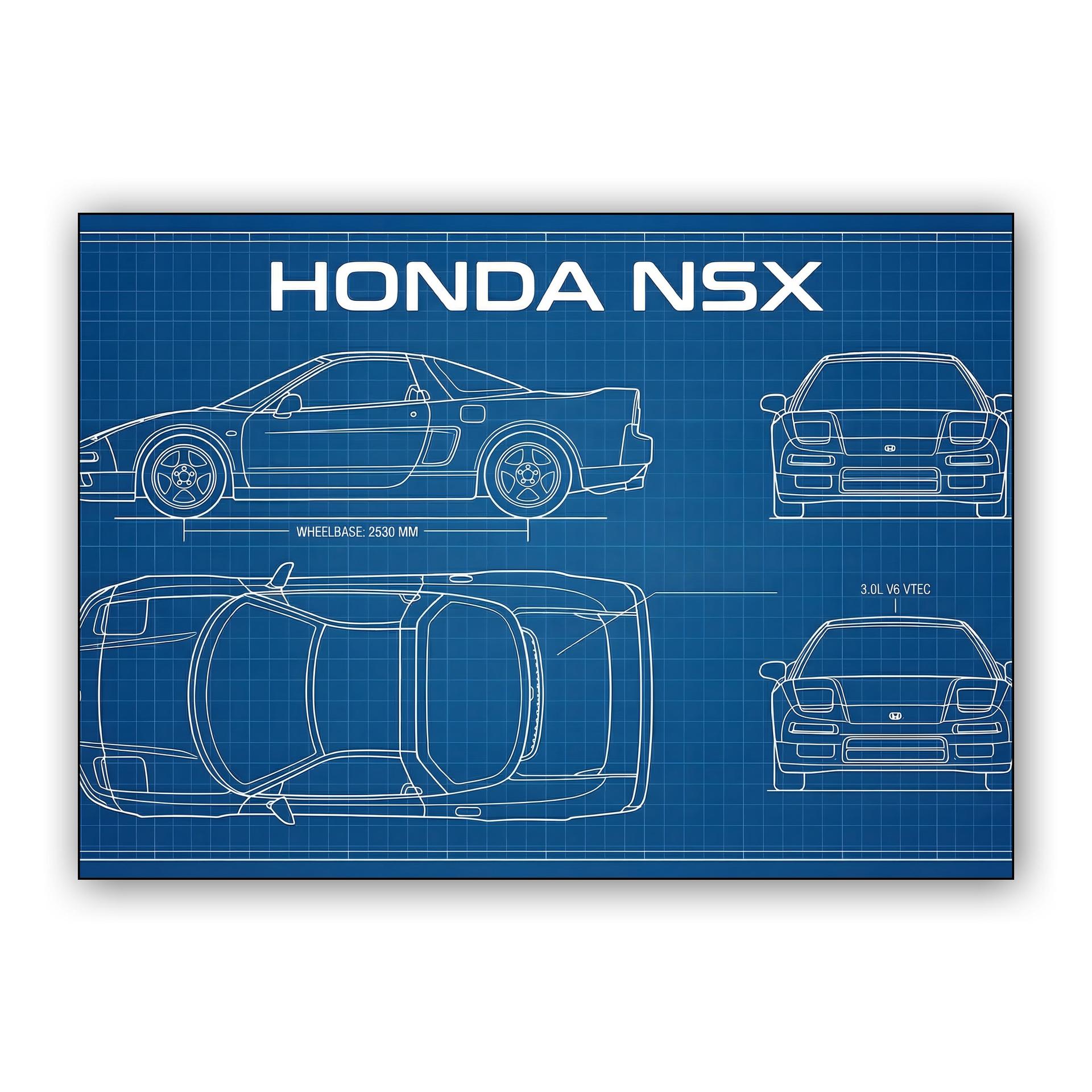 Honda NSX Technical Blueprint