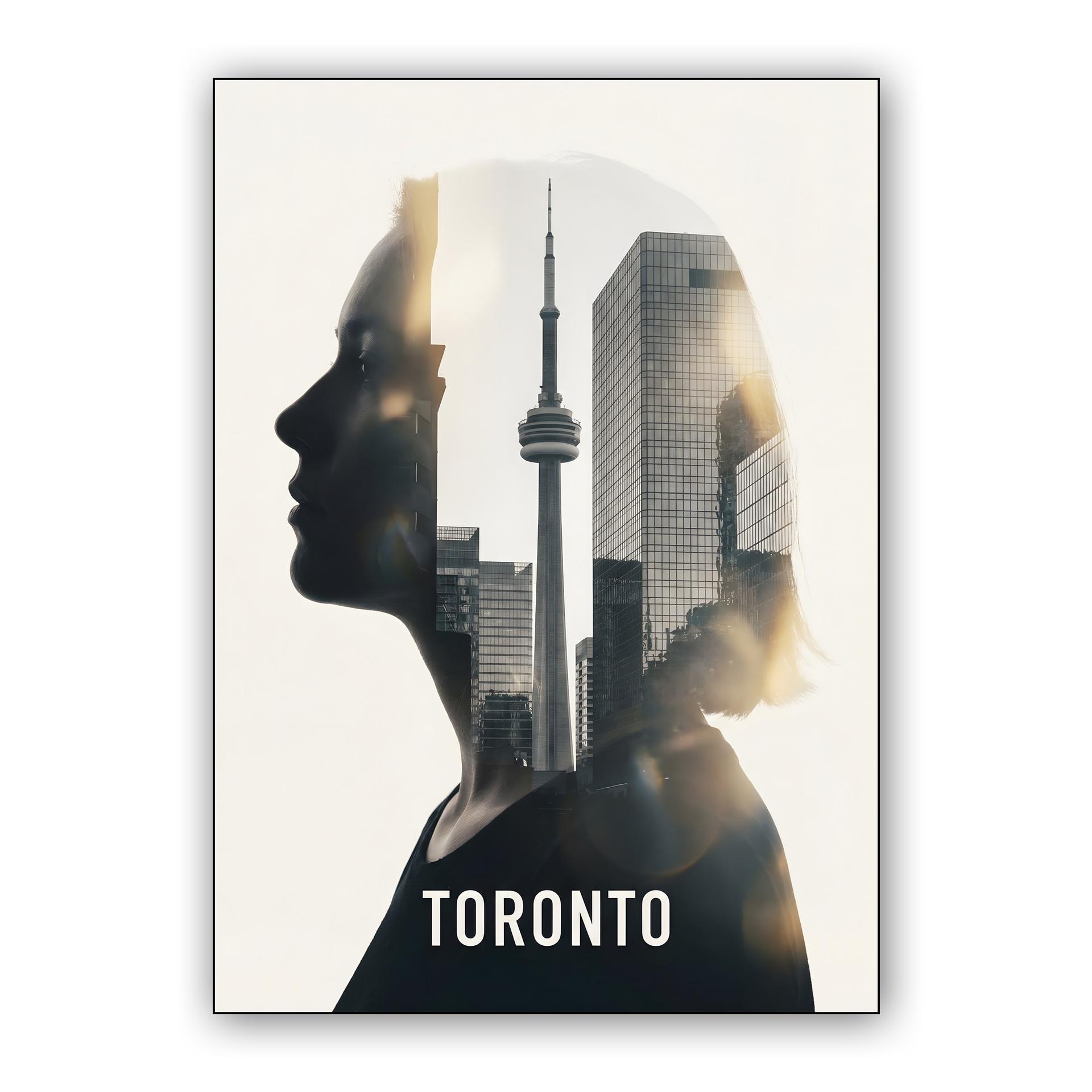Toronto Spirit: Double Exposure Portrait