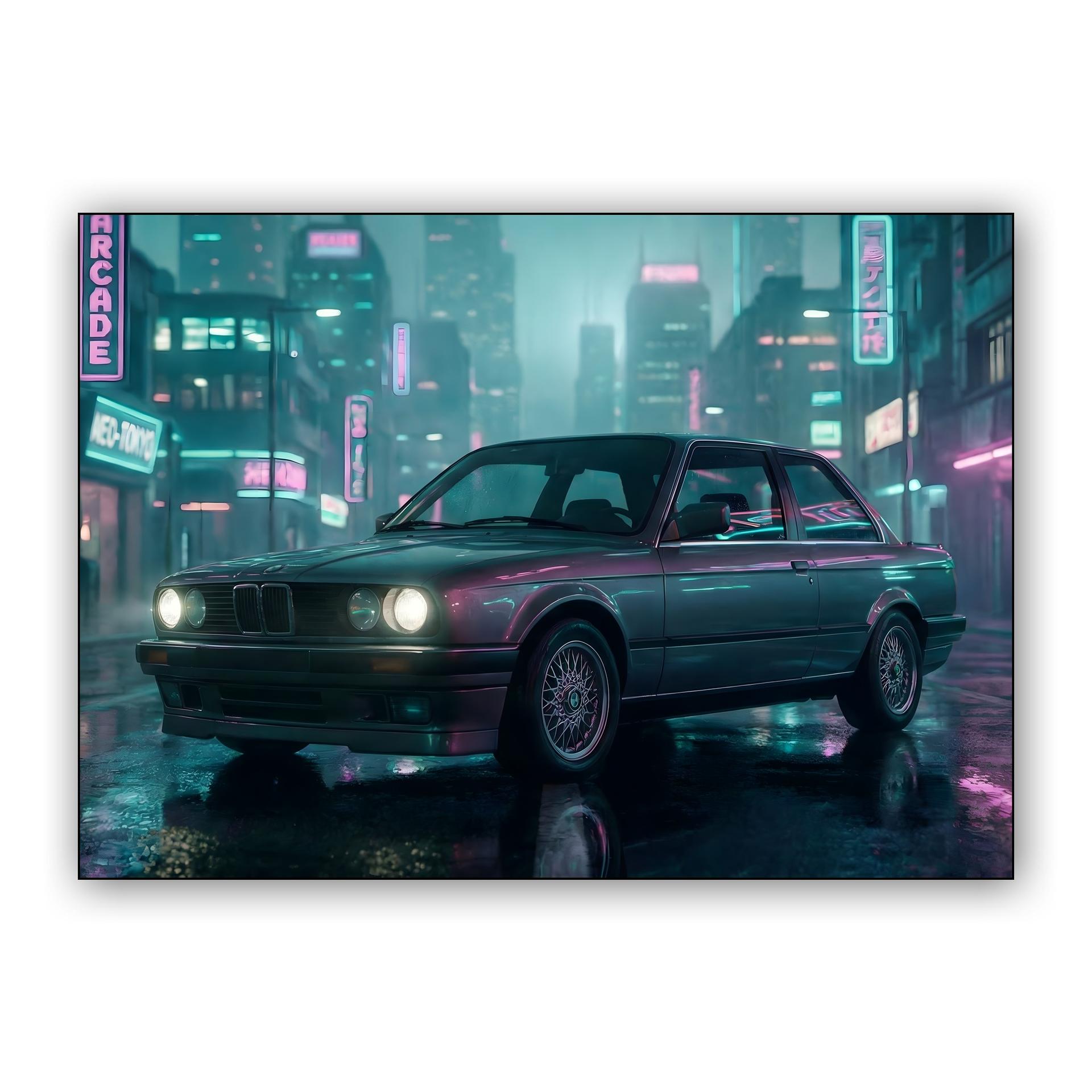 Neo-Tokyo Night Cruise: BMW E30