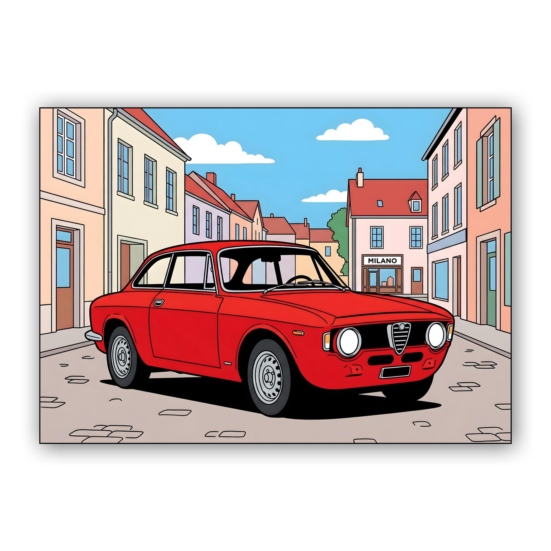 Alfa Romeo Giulia Sprint GTA in Milano