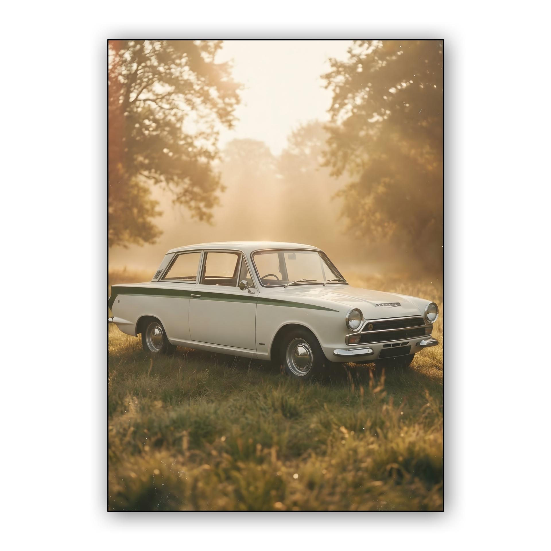 Lotus Cortina Mk1 Golden Hour Serenity