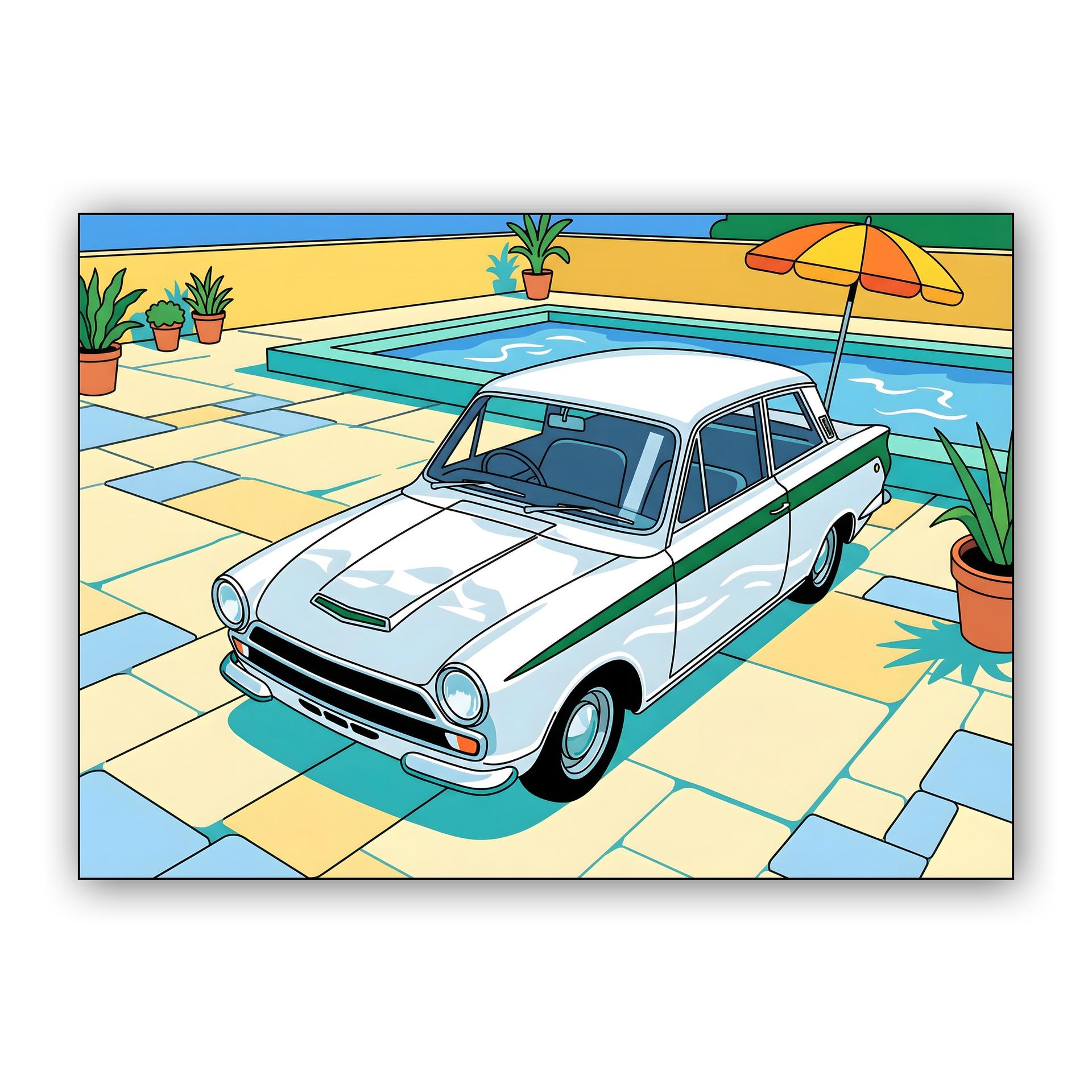 Lotus Cortina Poolside Oasis