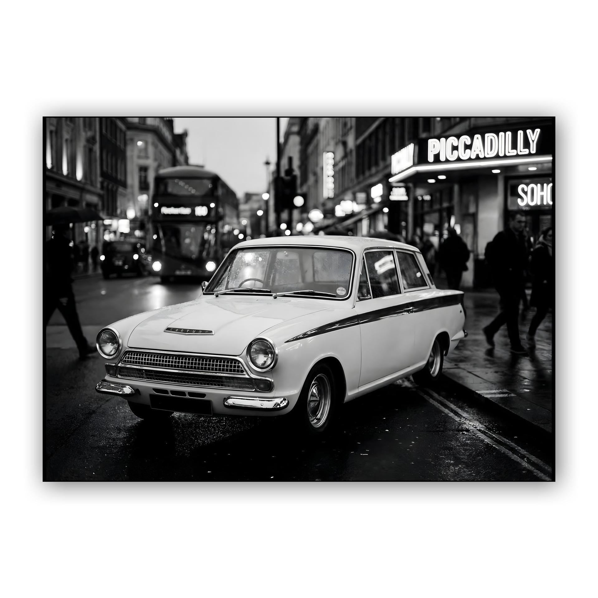 Lotus Cortina London Night Noir