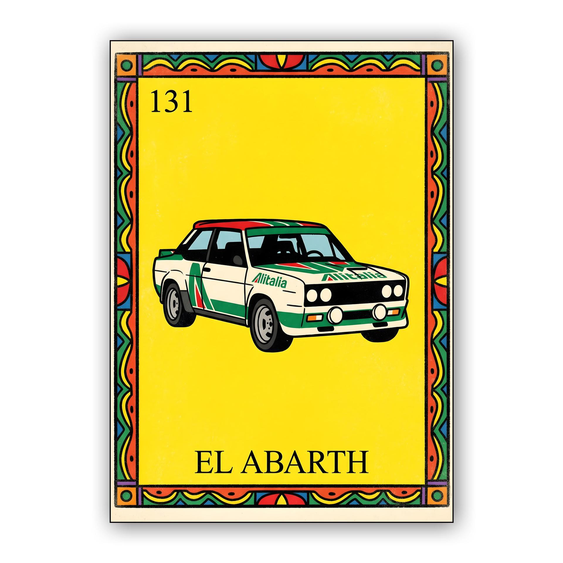 El Abarth - Fiat 131 Alitalia Loteria Edition