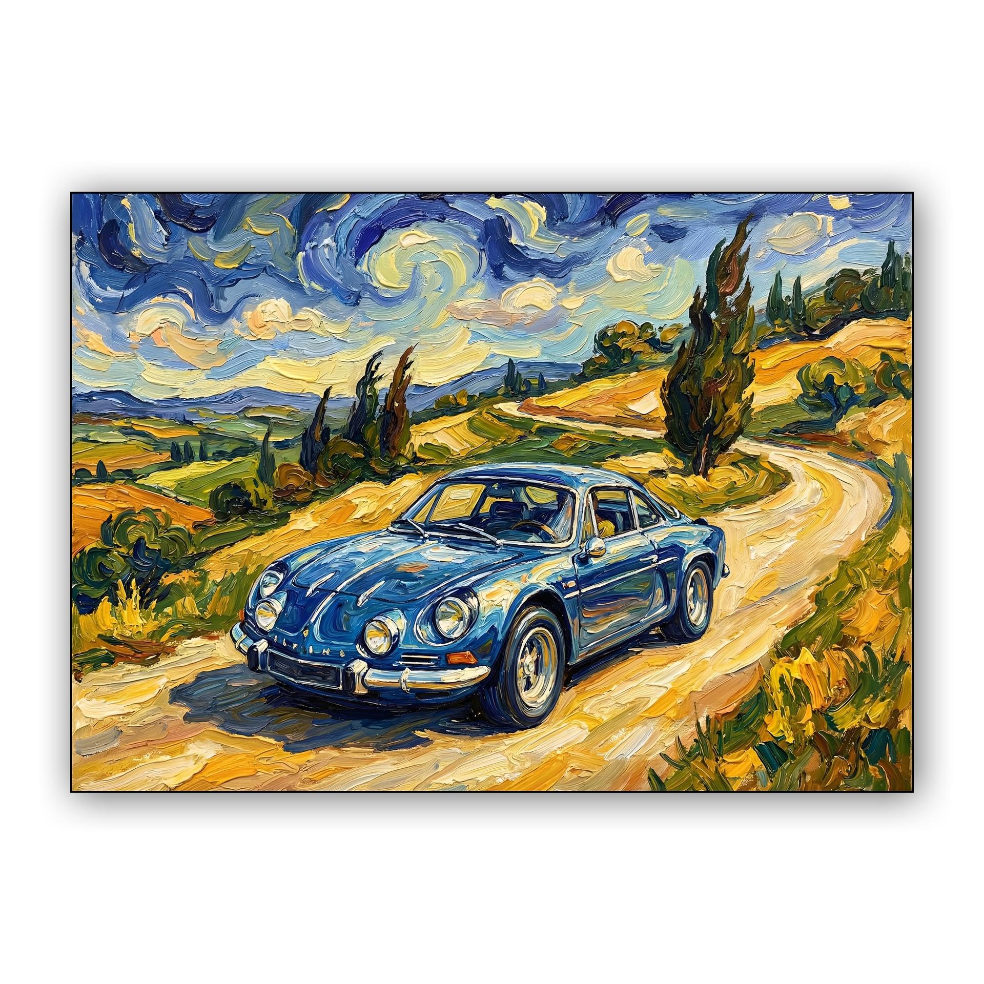 Alpine A110 Starry Countryside Drive