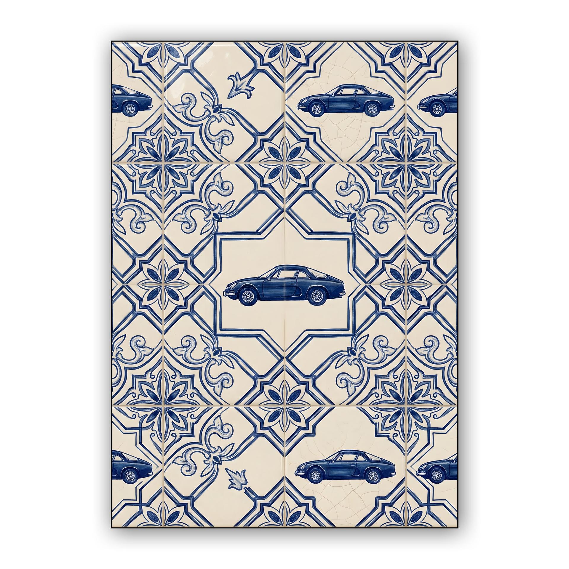 Alpine A110 Azulejo Tile Pattern