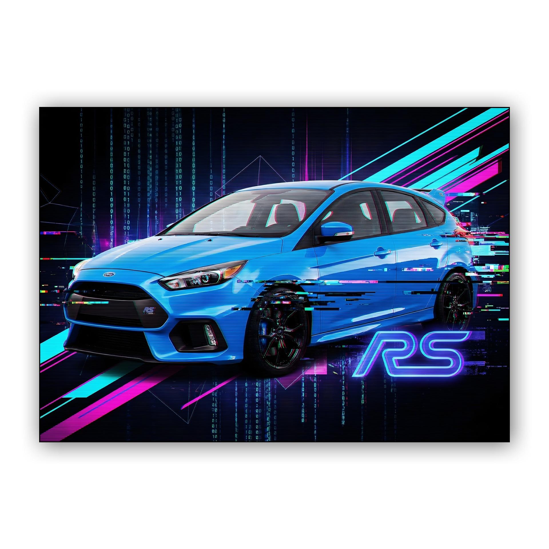 Ford Focus RS Cyber Glitch Edition