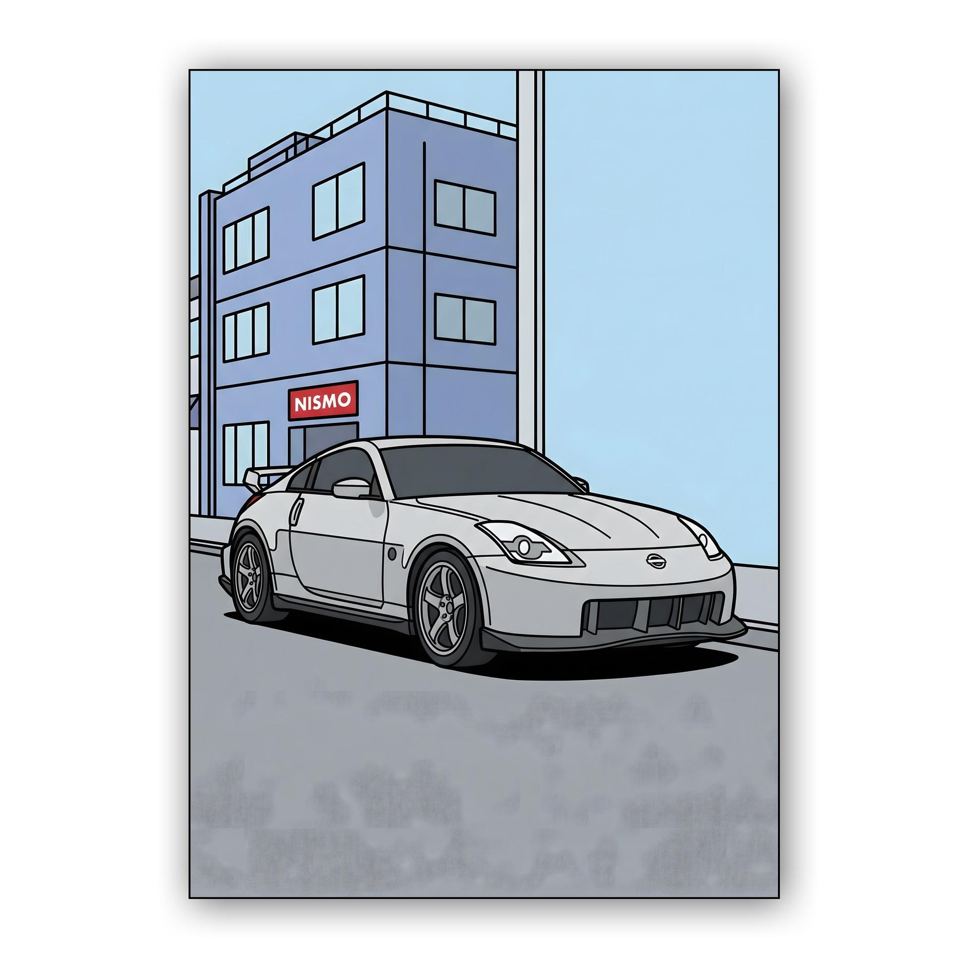 Nismo Z33: Ligne Claire Urban Calm