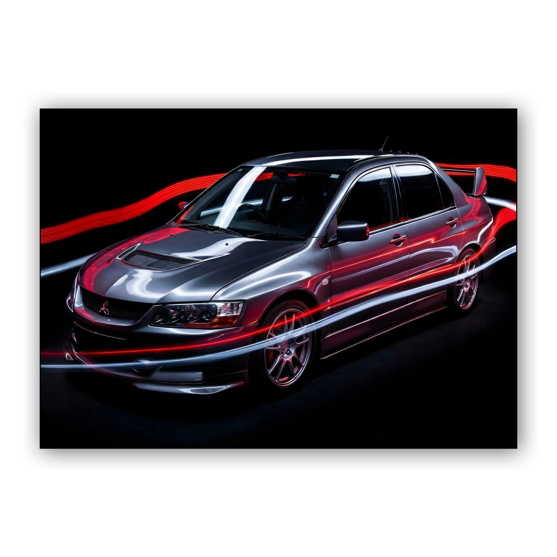 Evo IX: Light Painting Velocity