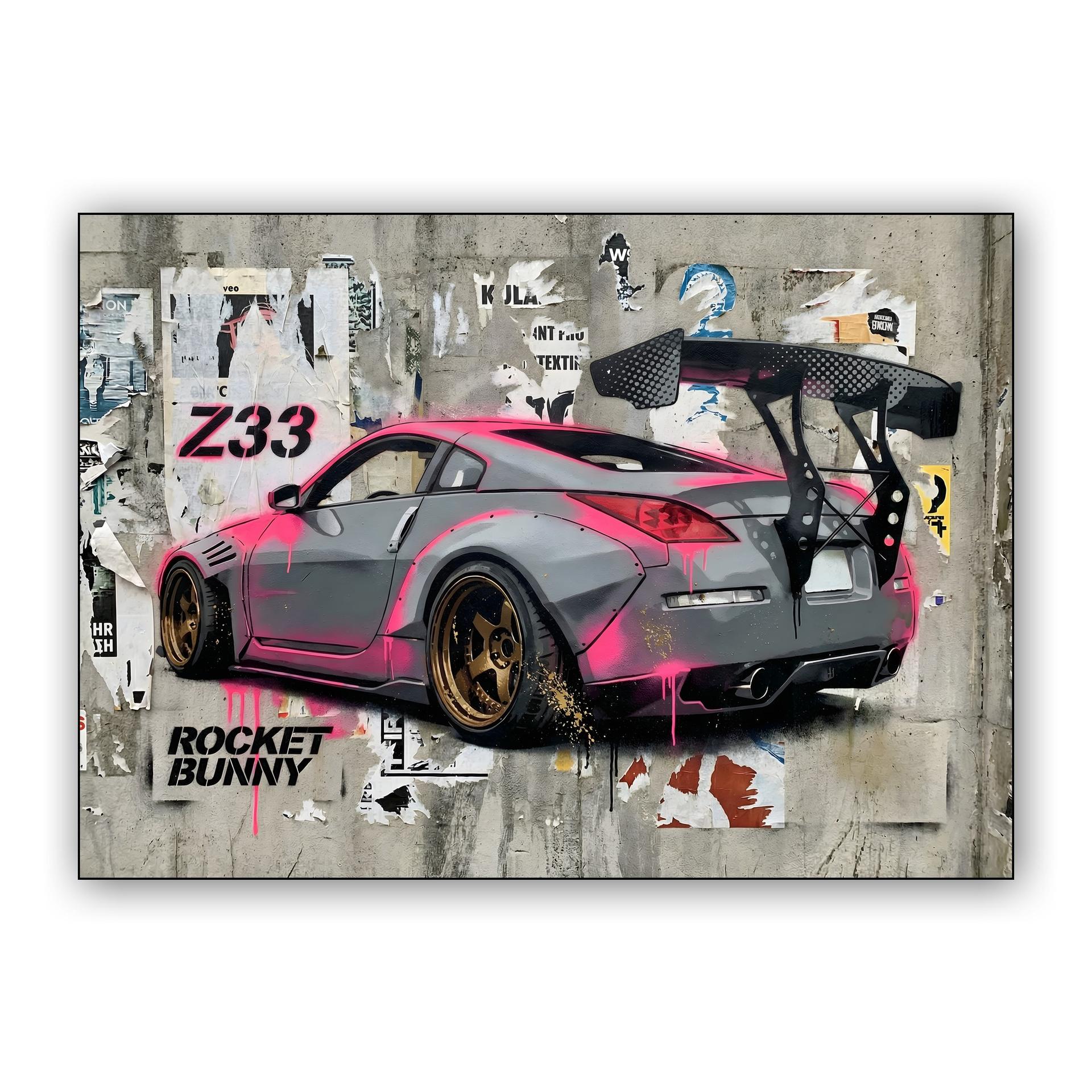 Rocket Bunny Z33: Urban Mural