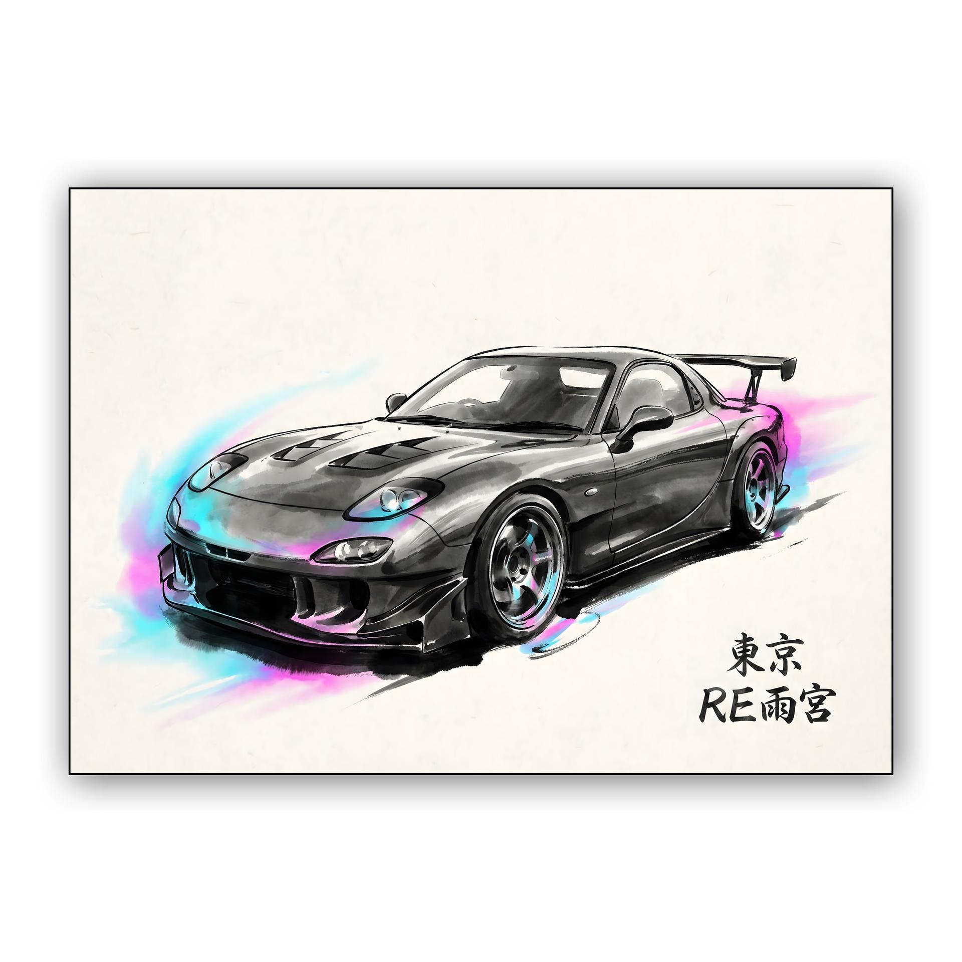 RE Amemiya RX-7: Tokyo Ink Velocity