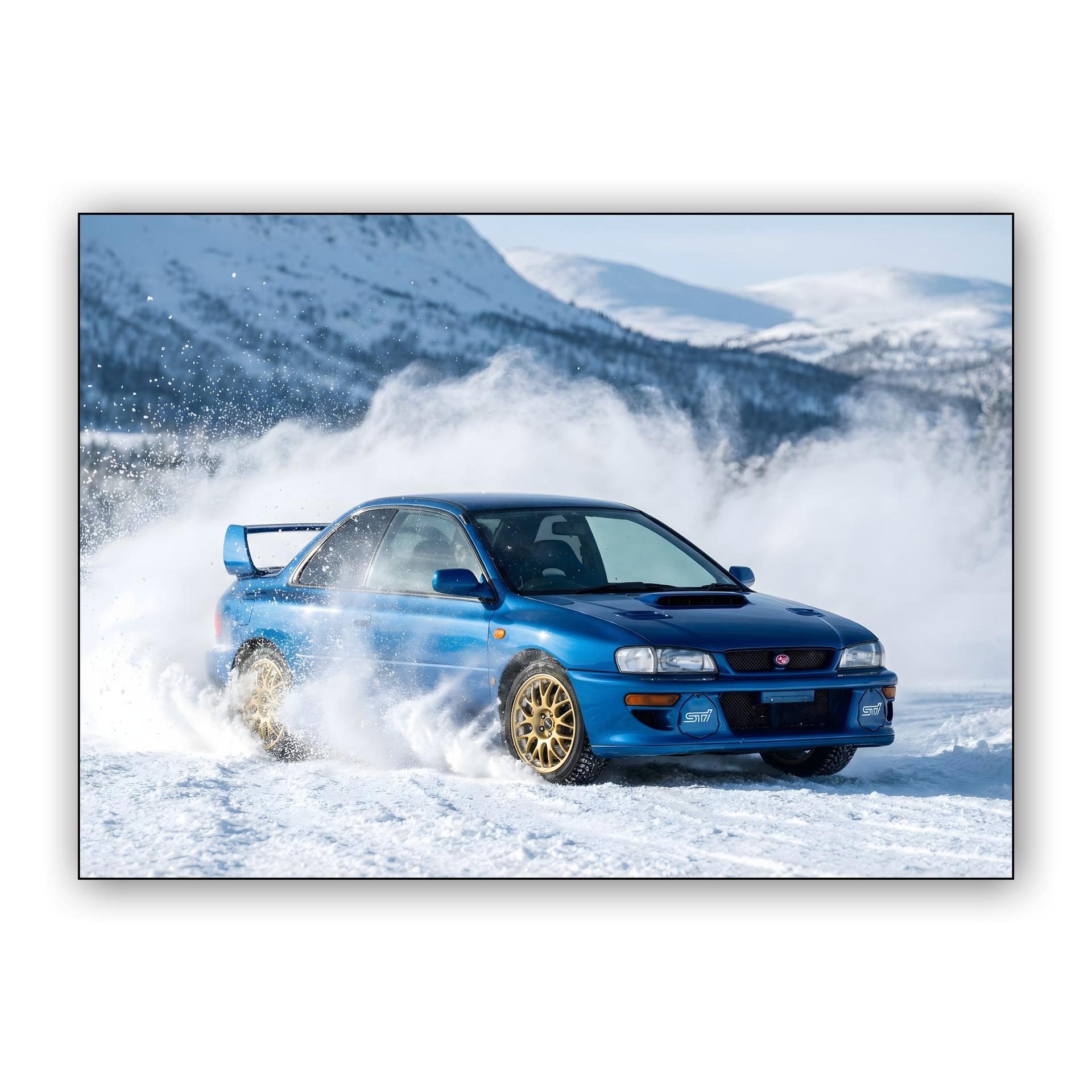 Subaru 22B: Alpine Snow Drift