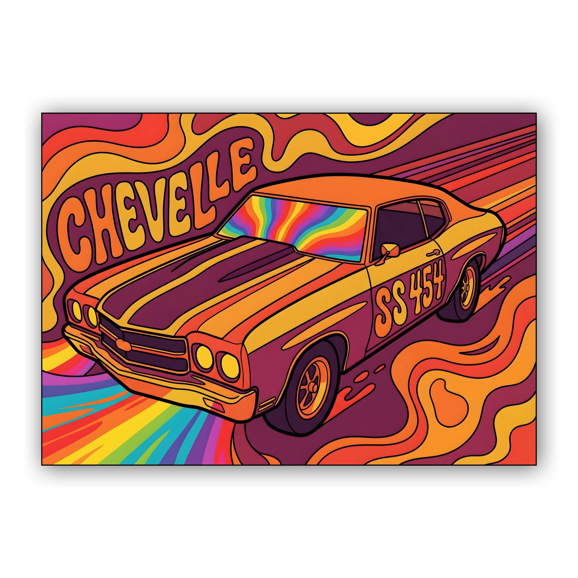 Chevelle SS 454 Psychedelic Dream