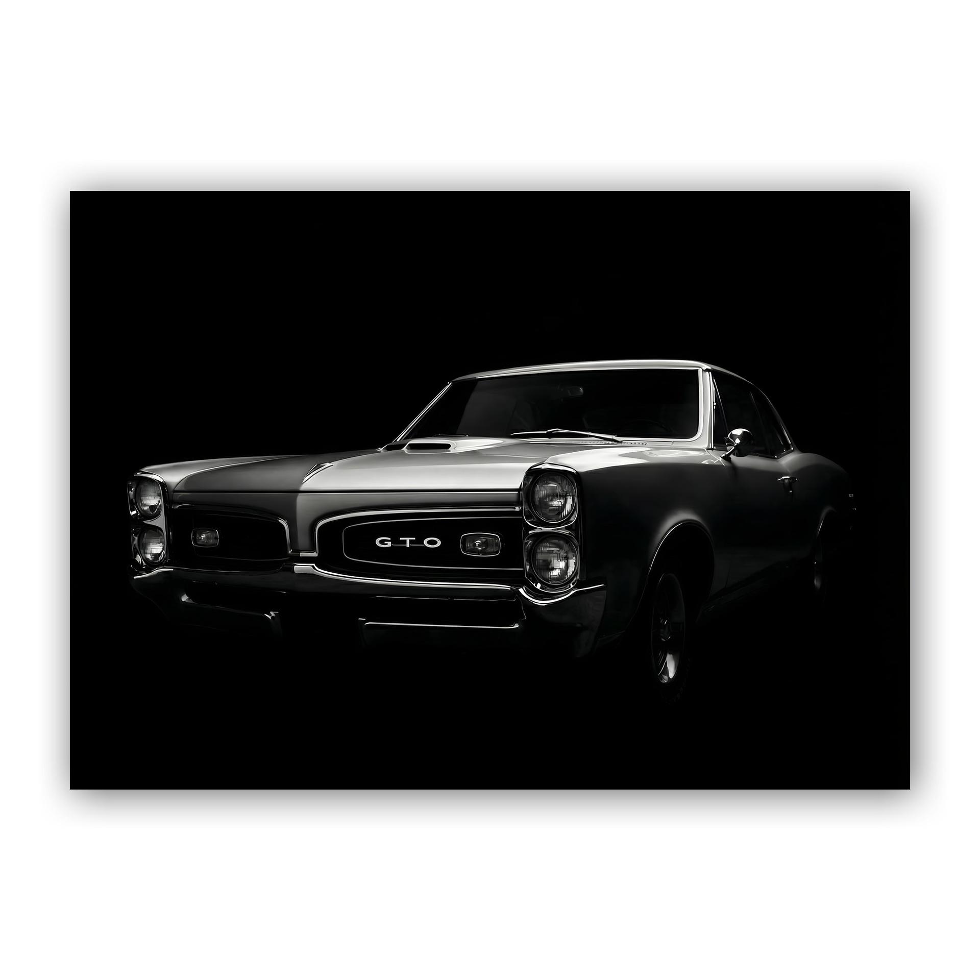 Monochrome Majesty: The 1966 Pontiac GTO