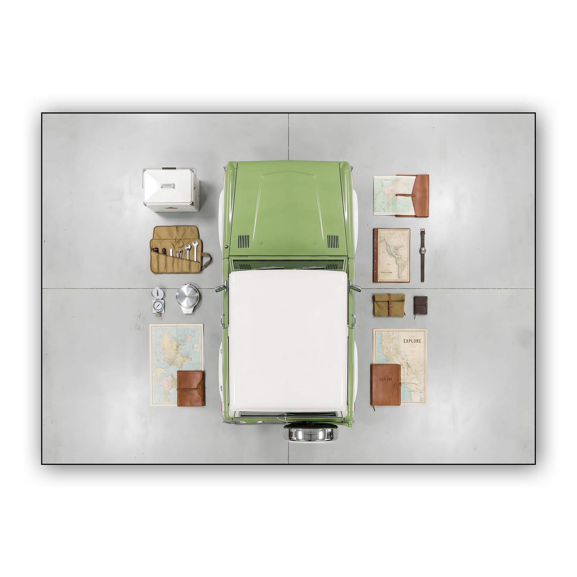 First Gen Bronco: The Adventure Knolling