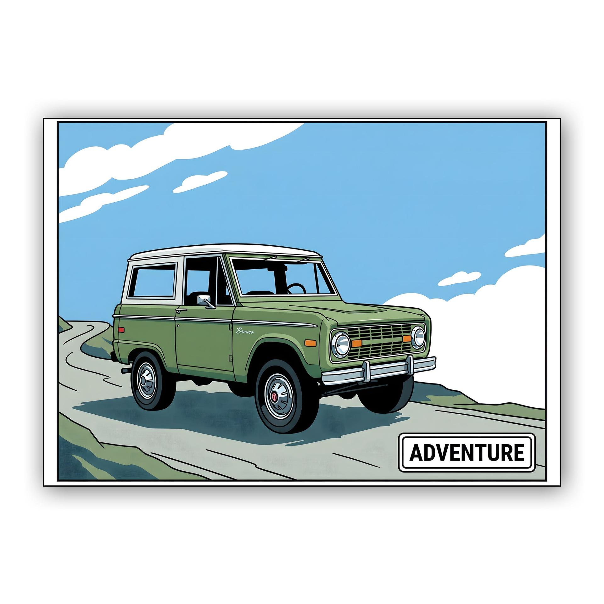 First Gen Ford Bronco: Mountain Adventure