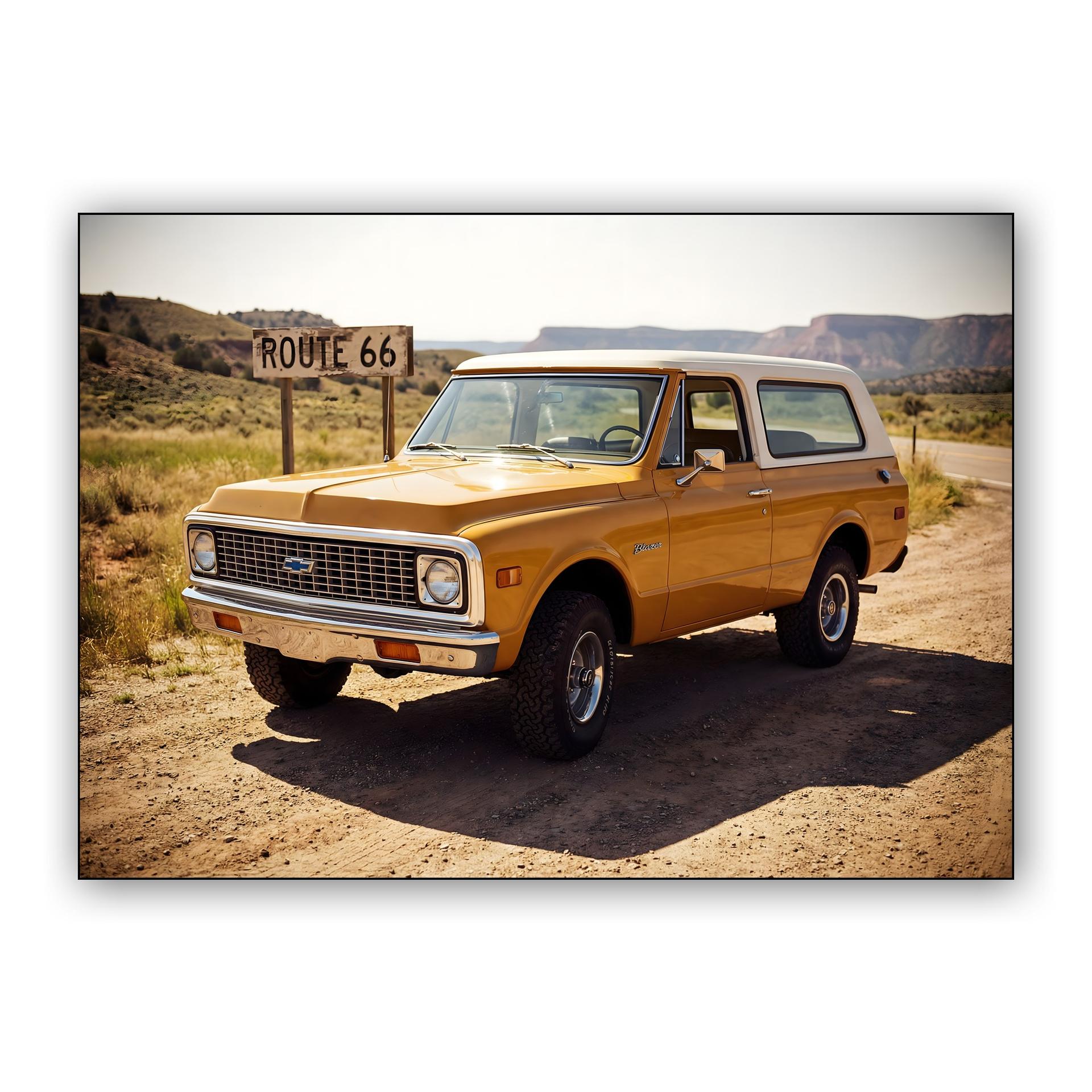 Route 66 Icon: Vintage Chevrolet K5 Blazer