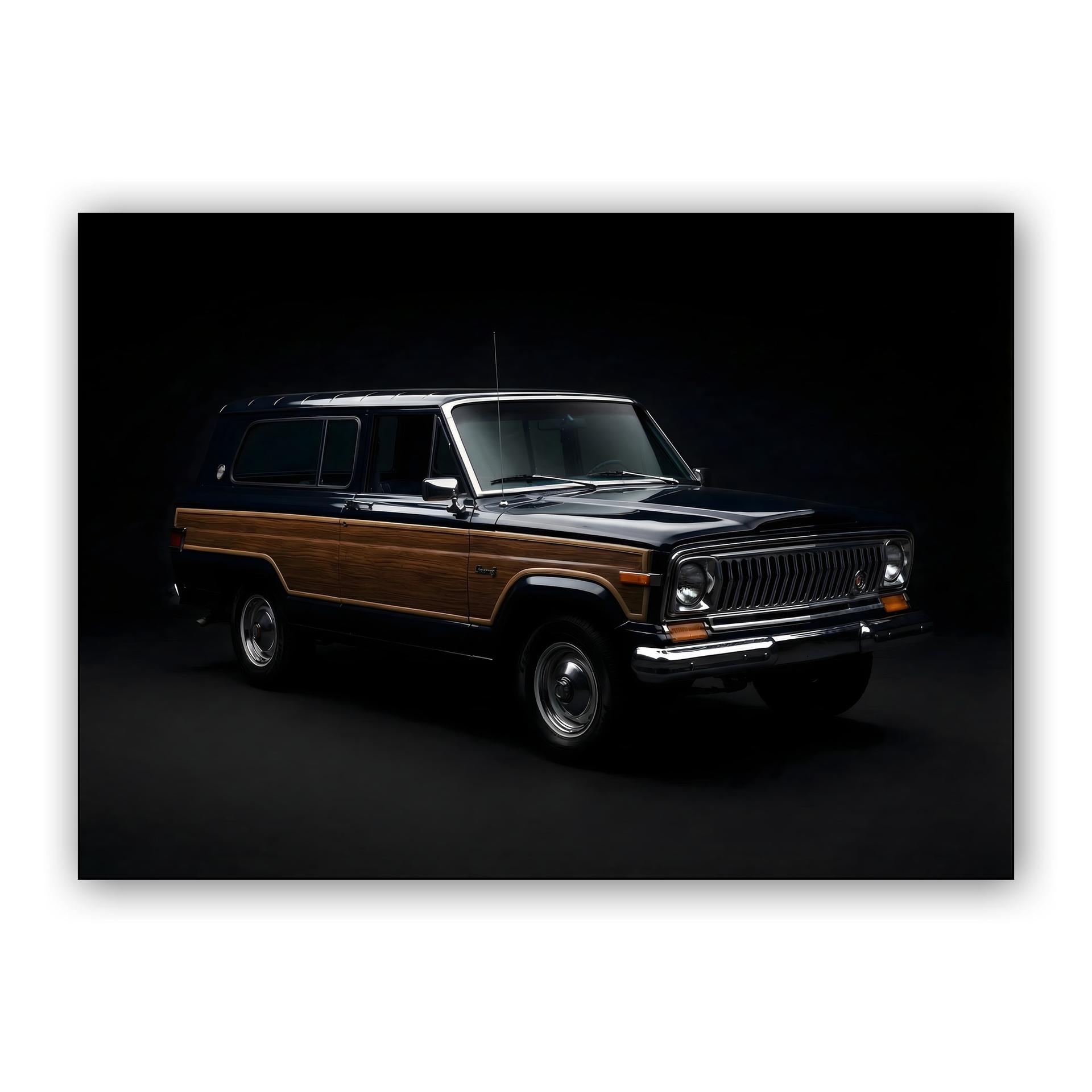 Jeep Cherokee Chief: Shadow Woodie Portrait