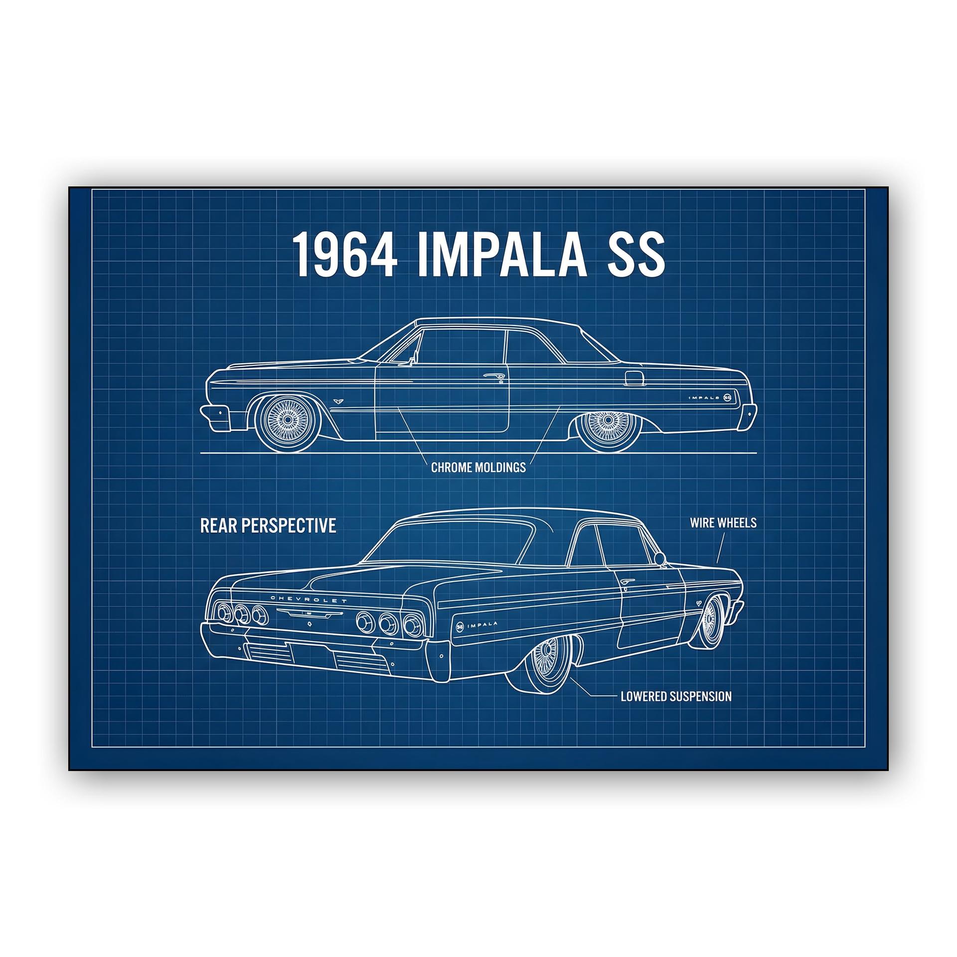 1964 Impala SS Blueprint