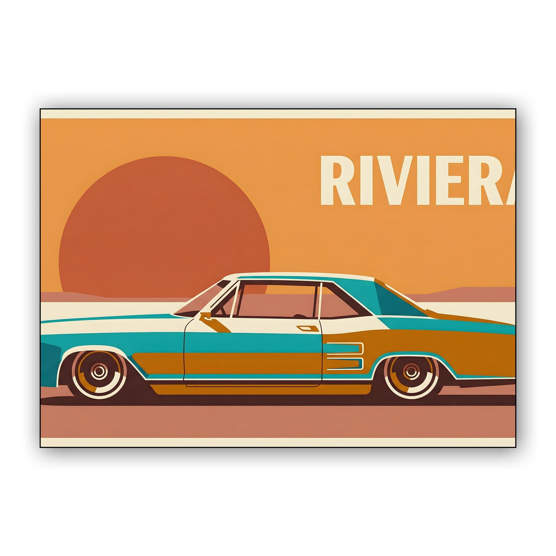 Riviera Sunscape Poster
