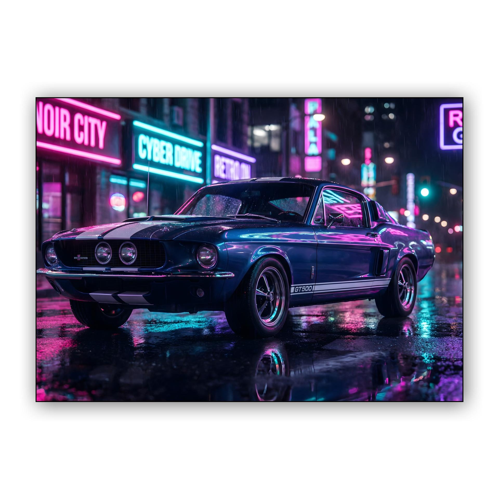 Neon Noir Shelby GT500