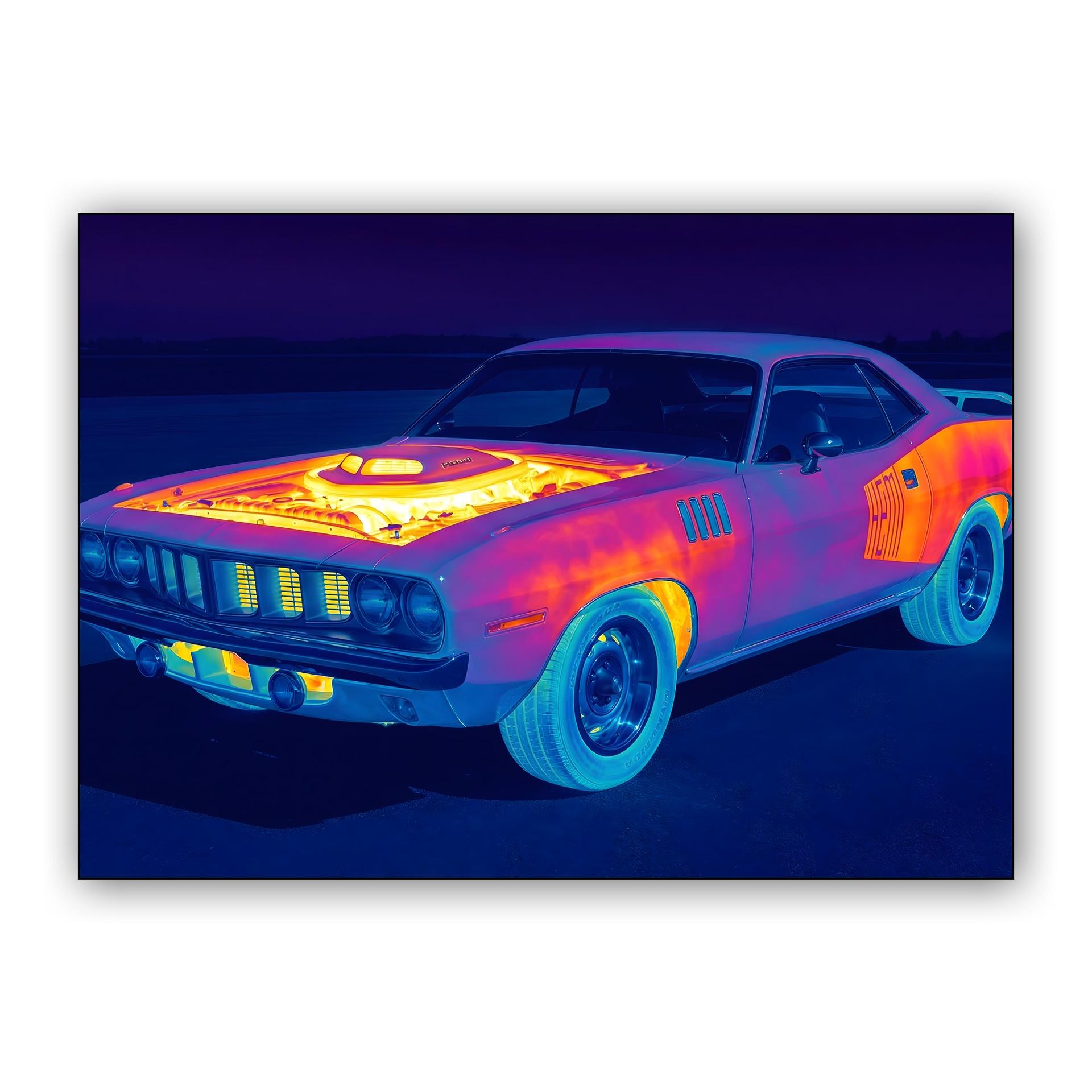 Hemi 'Cuda: Thermal Performance Heat Map