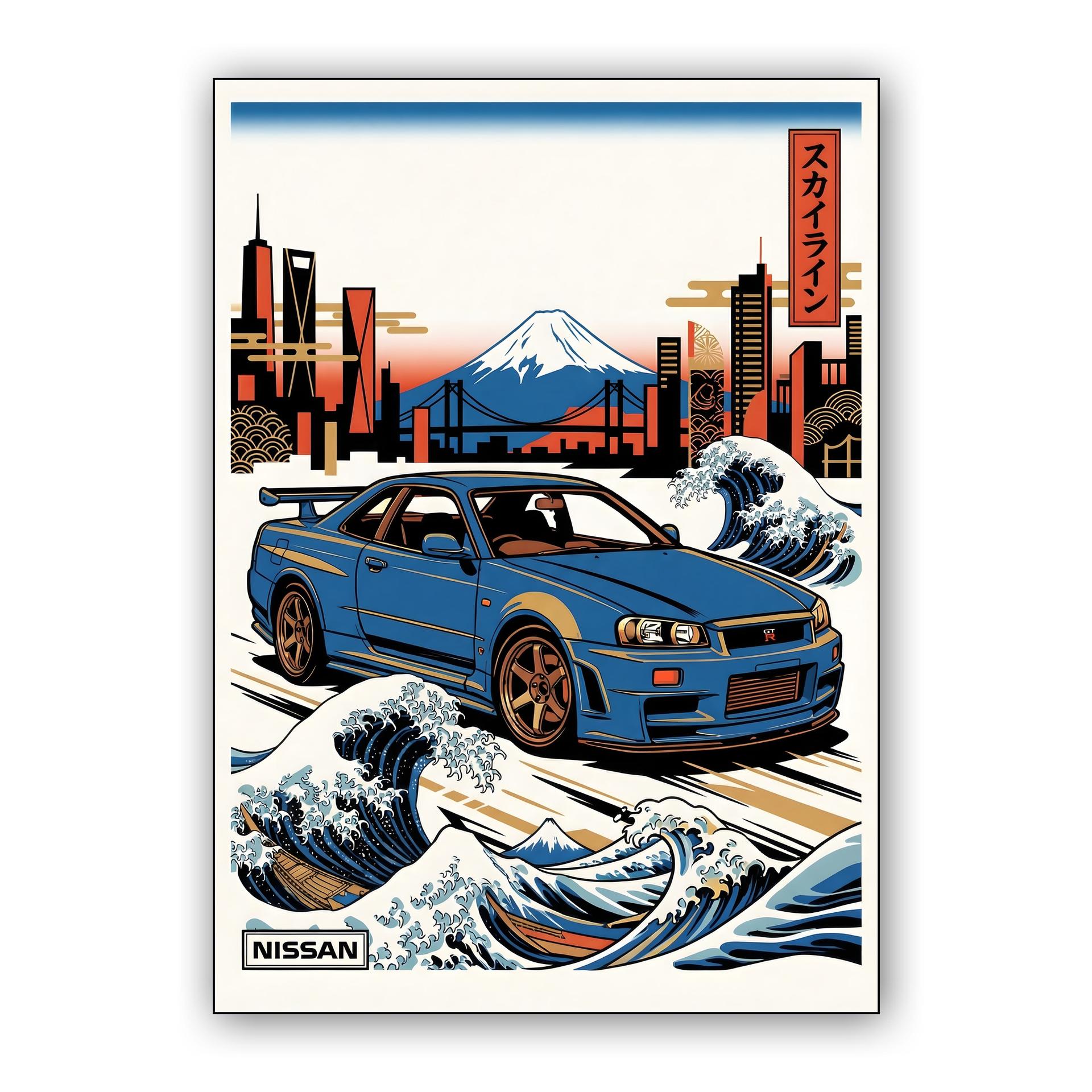 Nissan Skyline R34: The Great Wave of JDM
