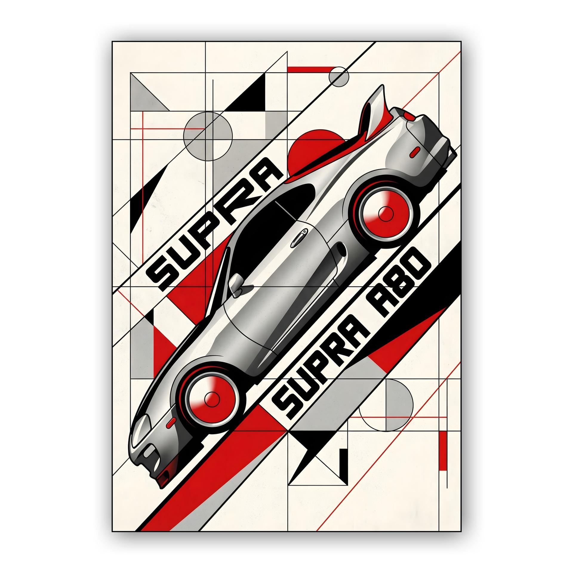 Supra A80: Constructivist Geometric Study