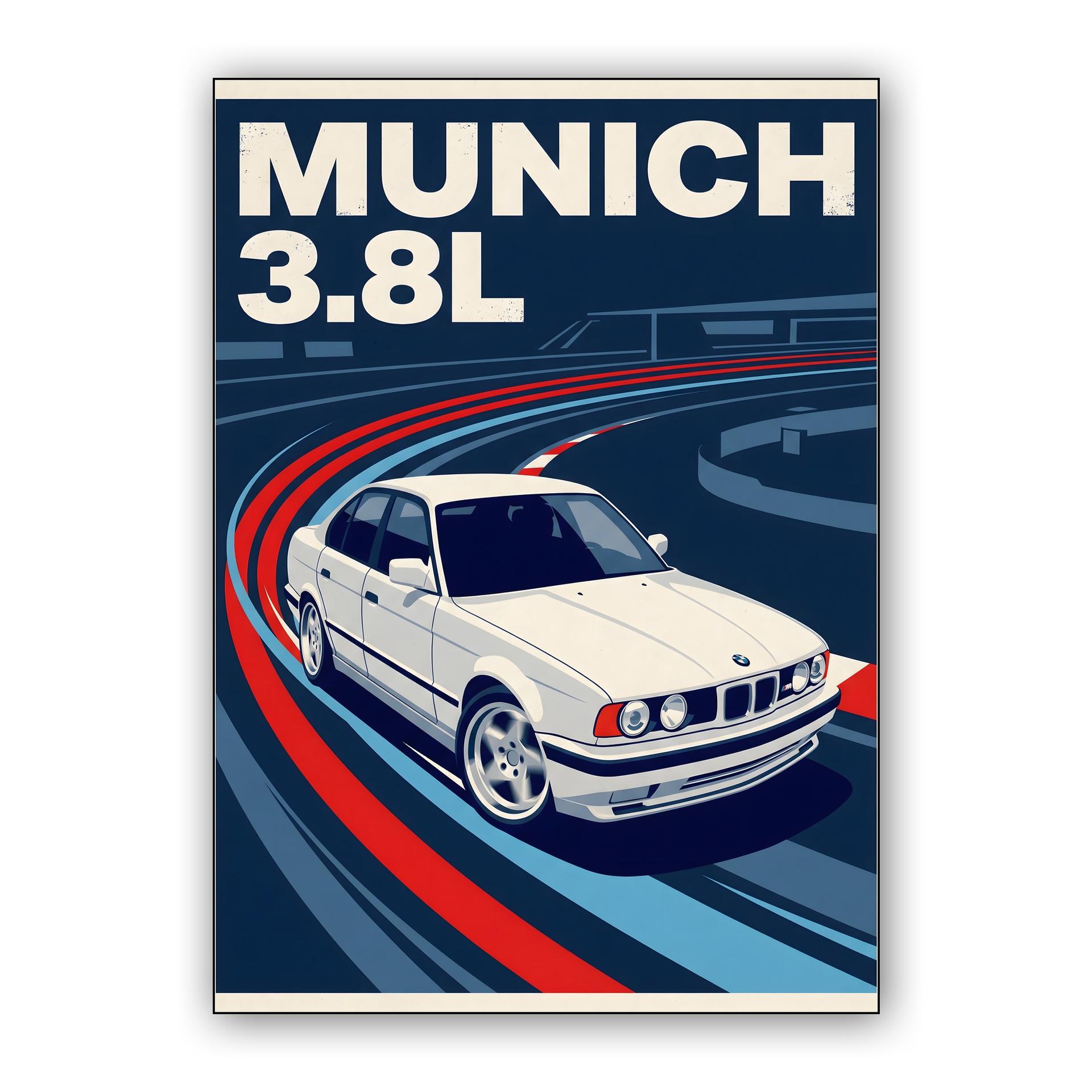 BMW M5 E34: Munich 3.8L Track Master